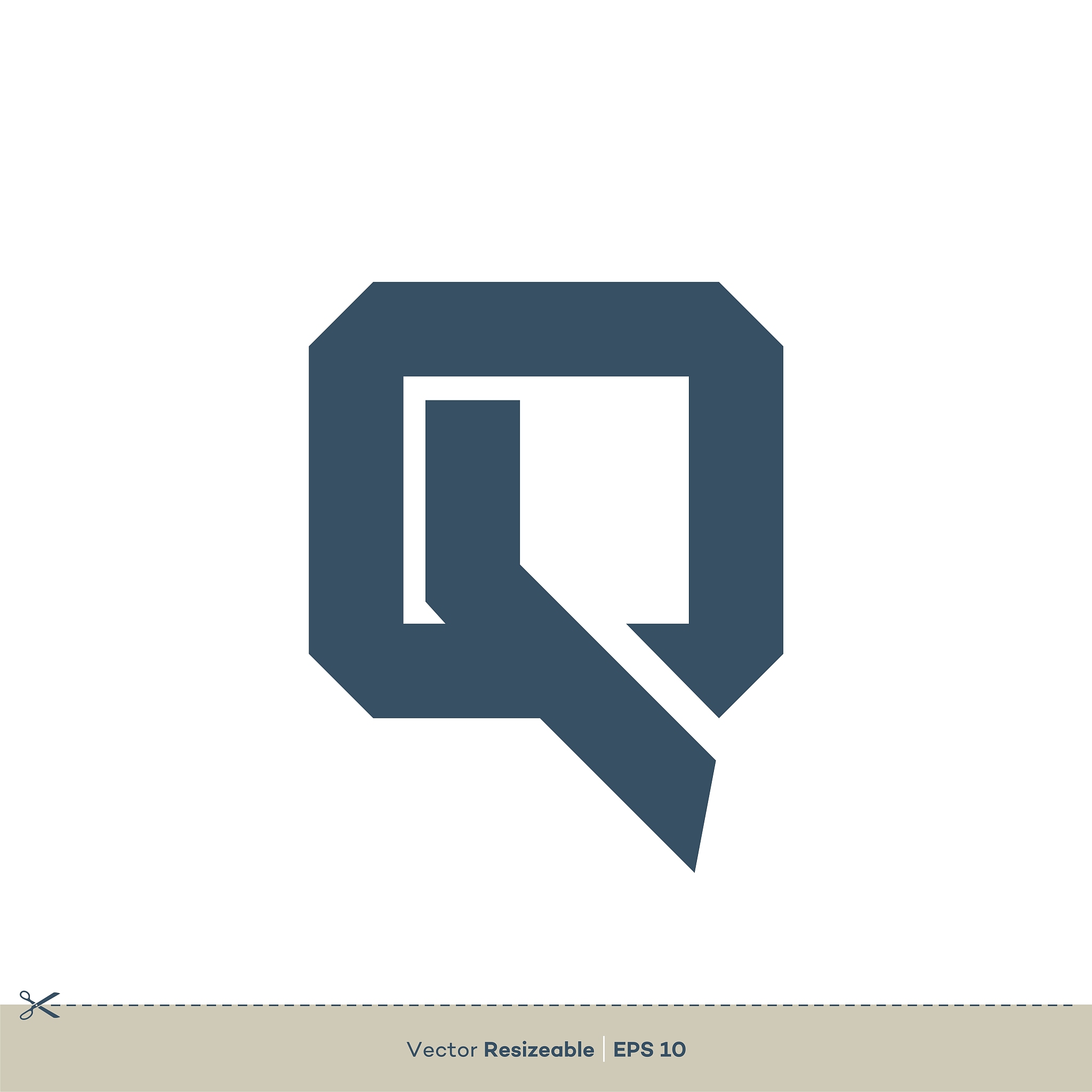q letter logo template illustration design. vector eps 10.