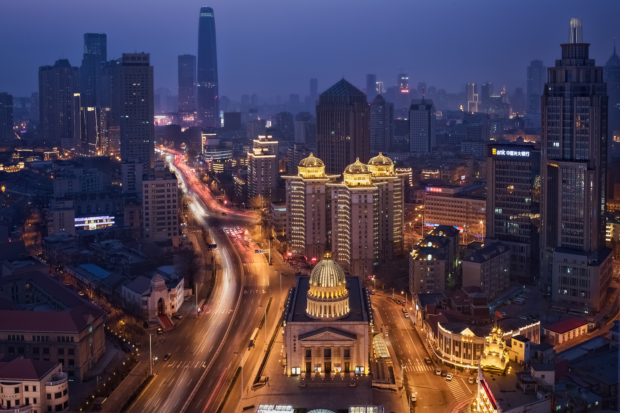 白楼夜景