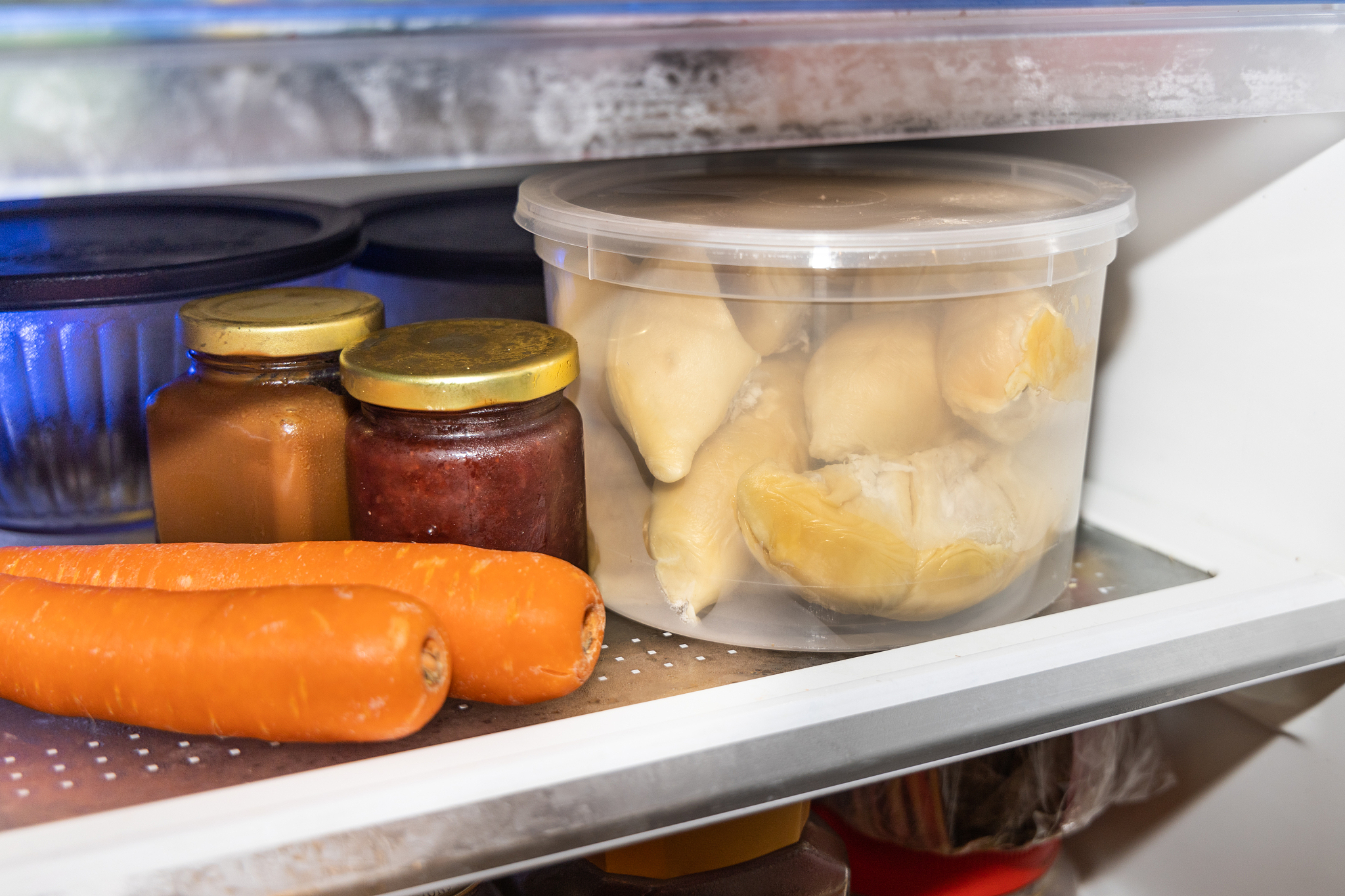 买回来的榴莲可以放冰箱吗