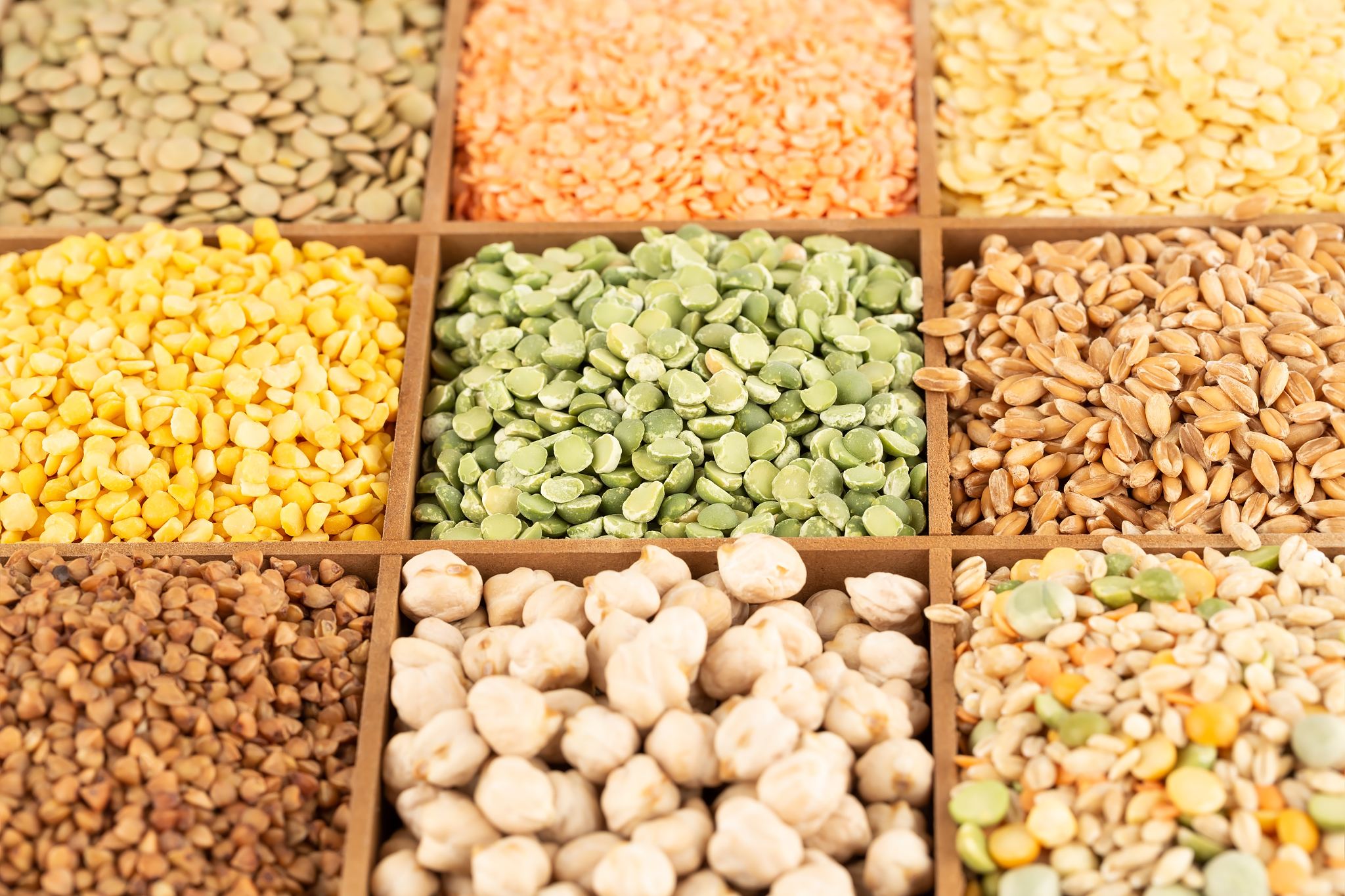 the collection of different groats