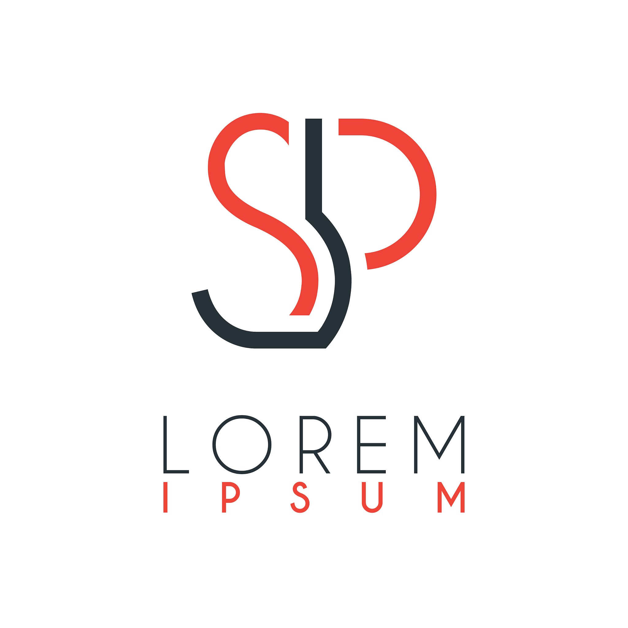 the logo between letter s and letter p or sp