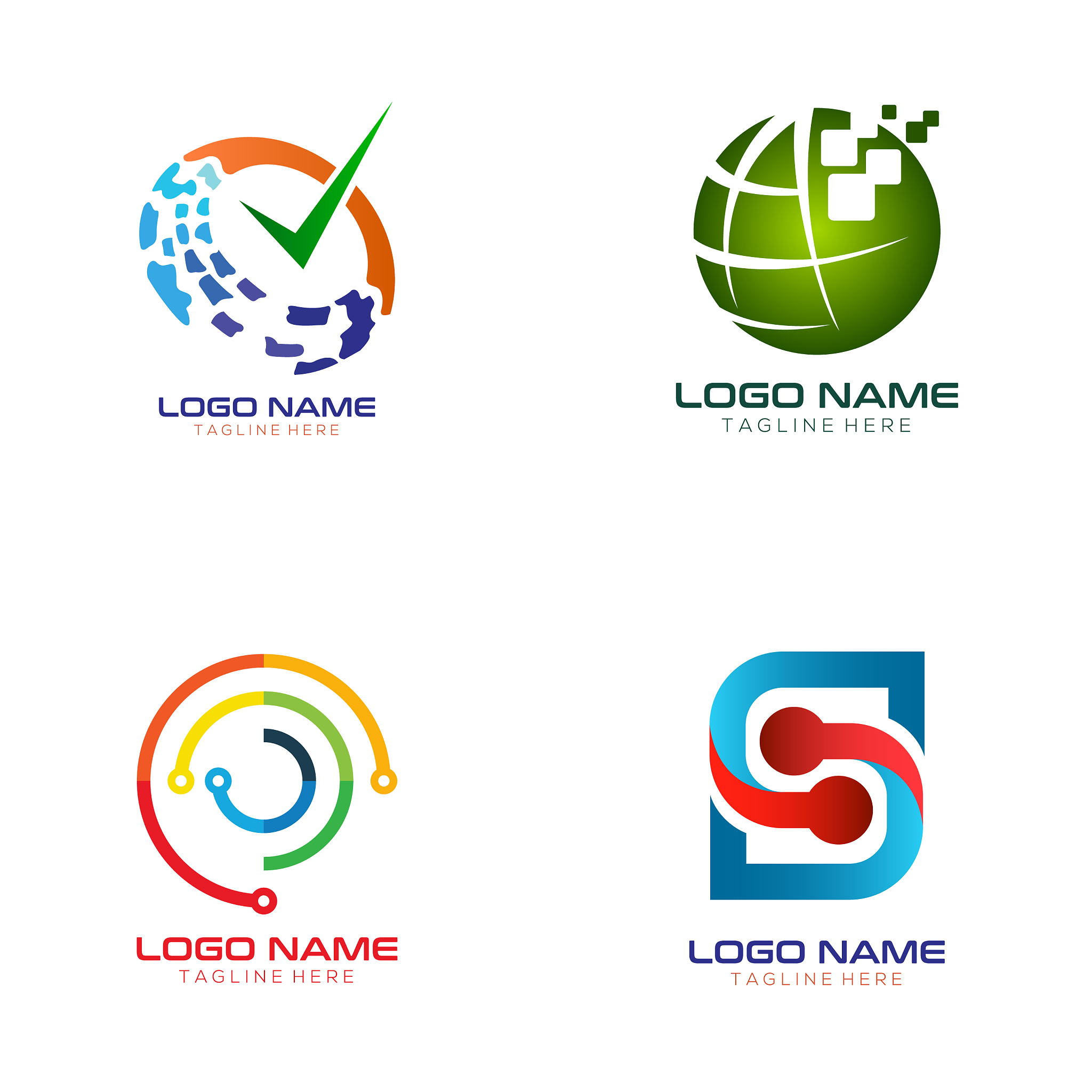 internet logo and icon design