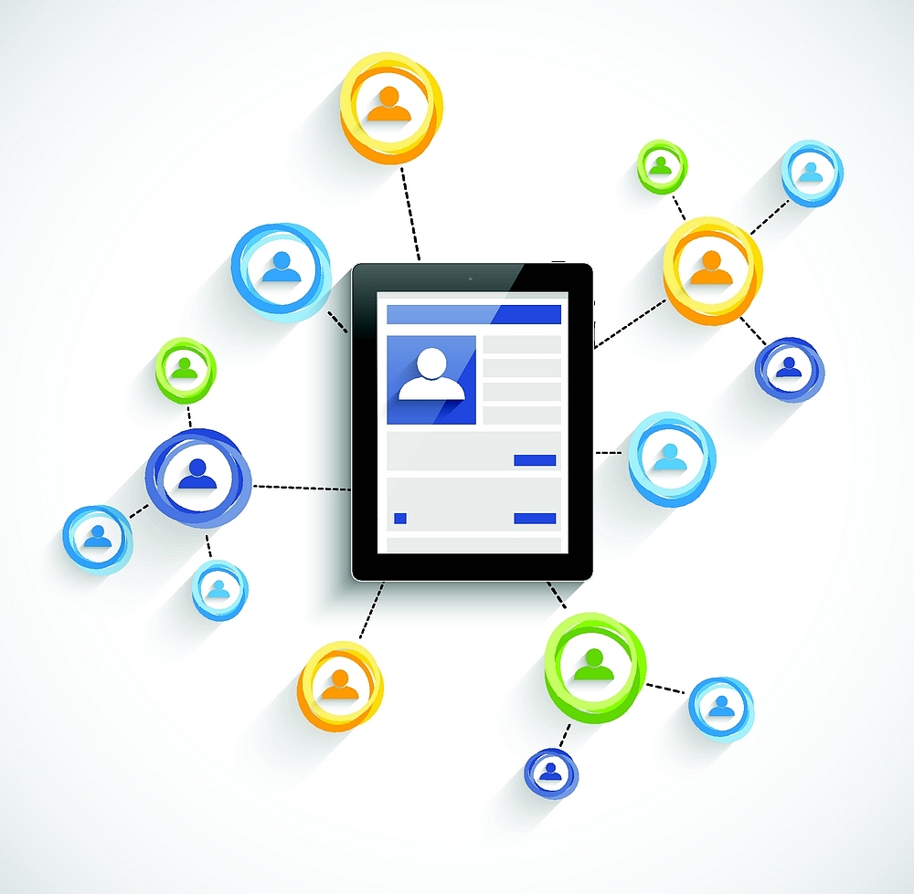 social network concept