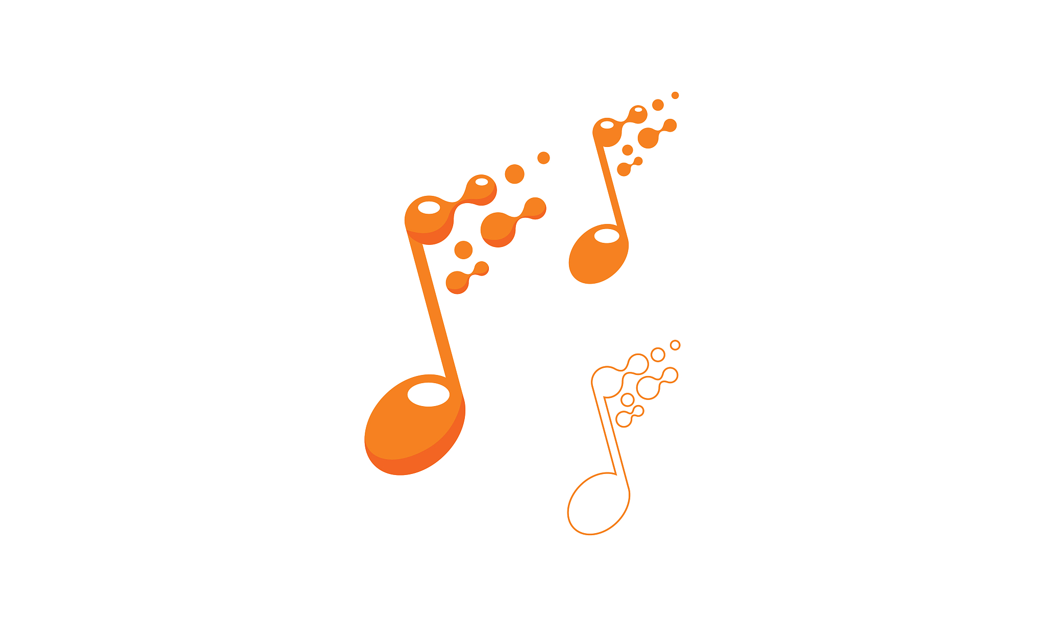 not music icon technology vector