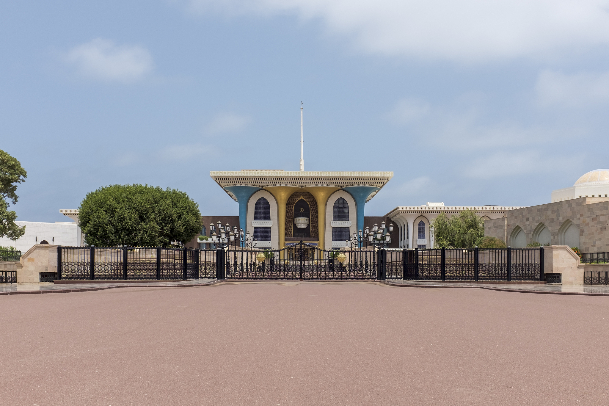 al alam palace in muscat