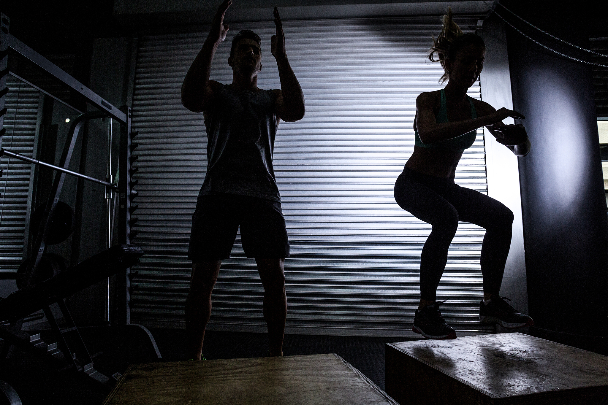 珍珠棉和重体棉训练跳箱