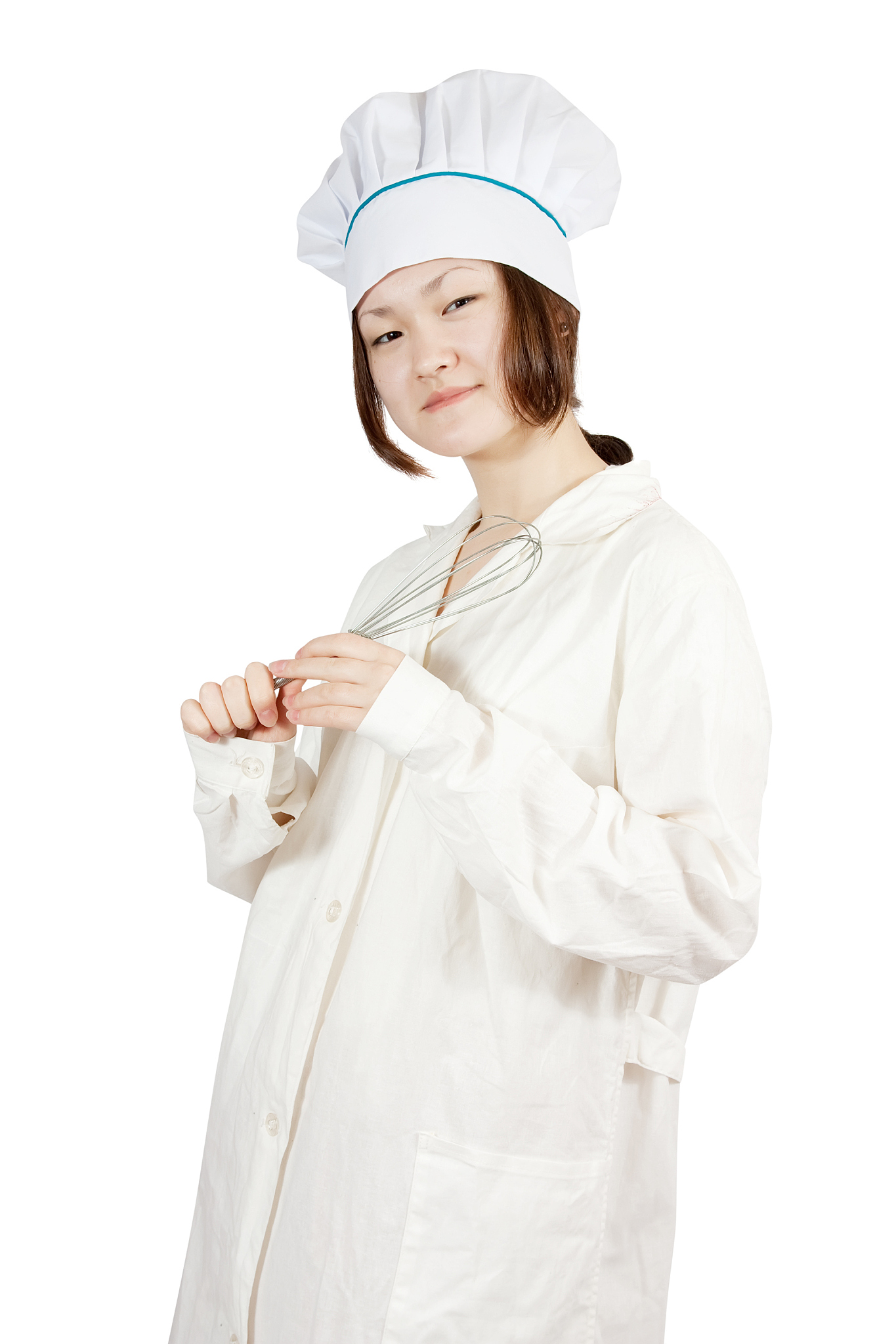 asian young female cook