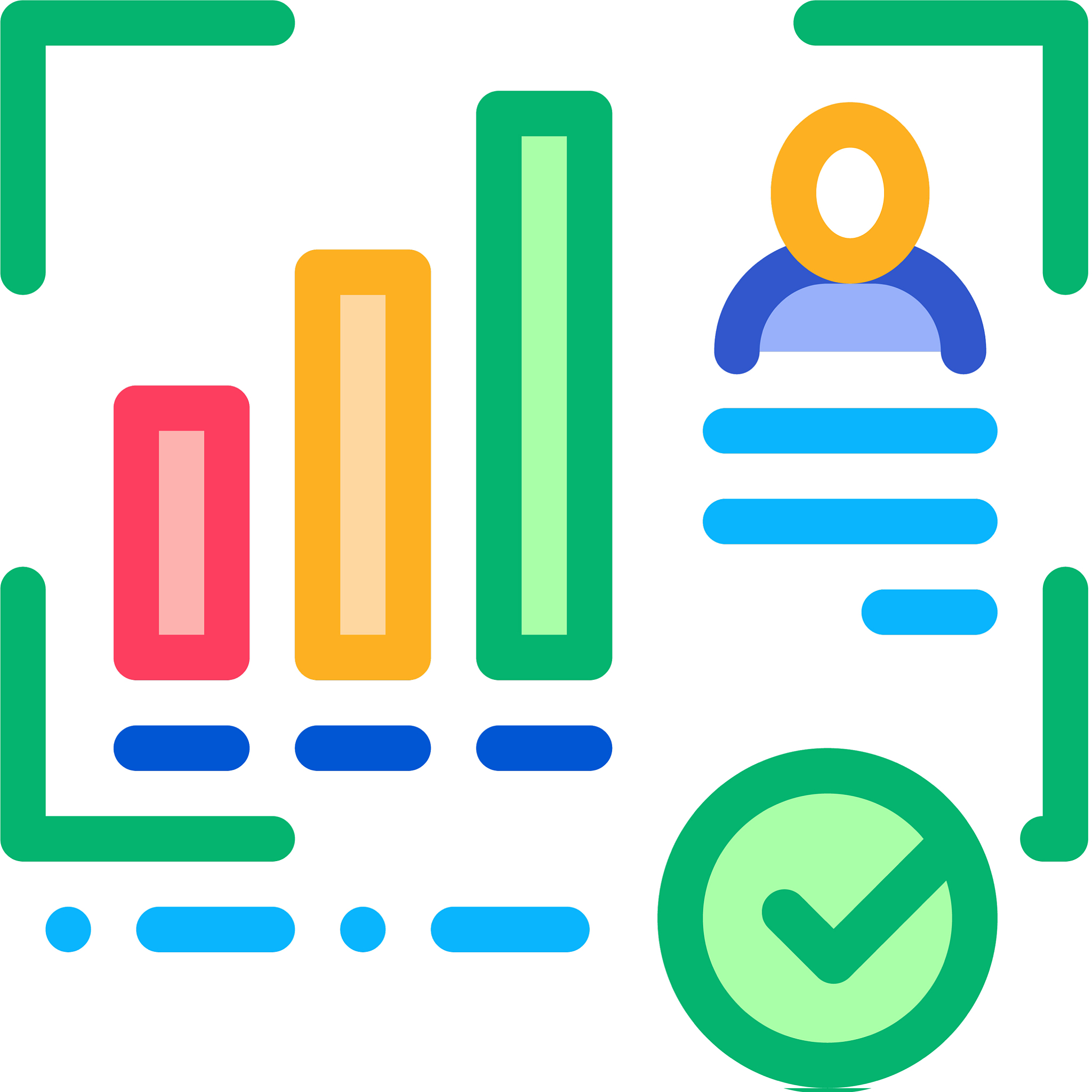 good working employee card icon thin line