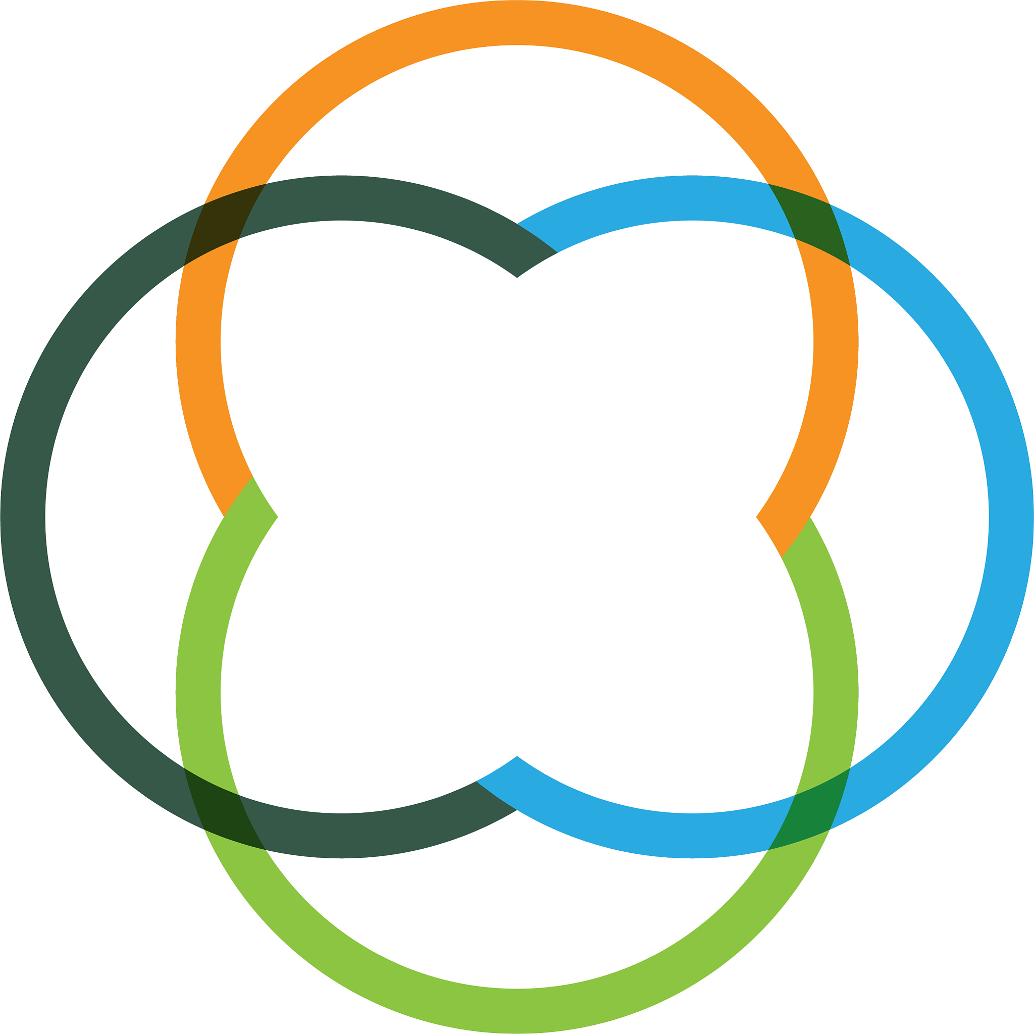 circle logo and symbols