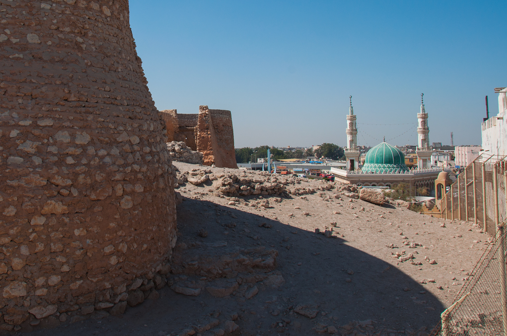 tarout castle's fortifications, tarout island, saudi arabia