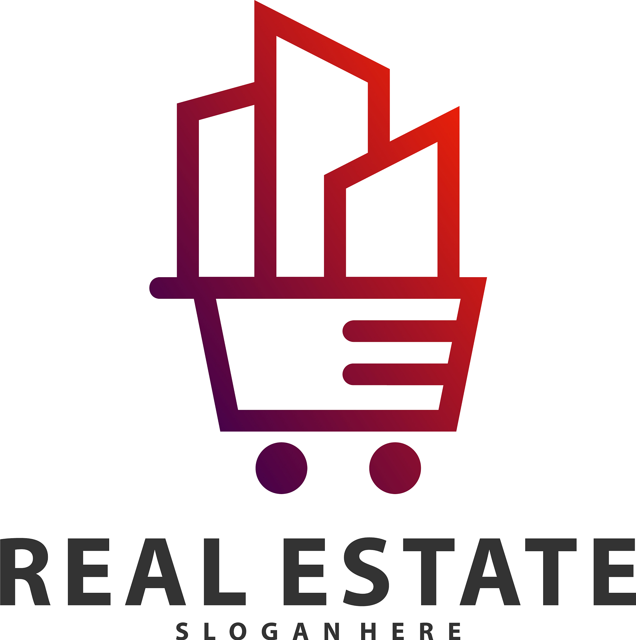 shop city logo symbol template design emblem