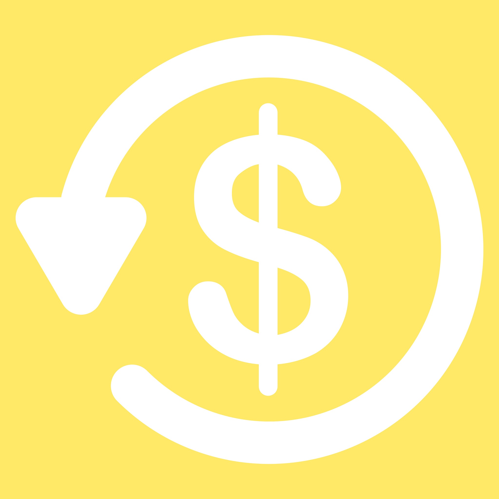 refund icon from business bicolor set