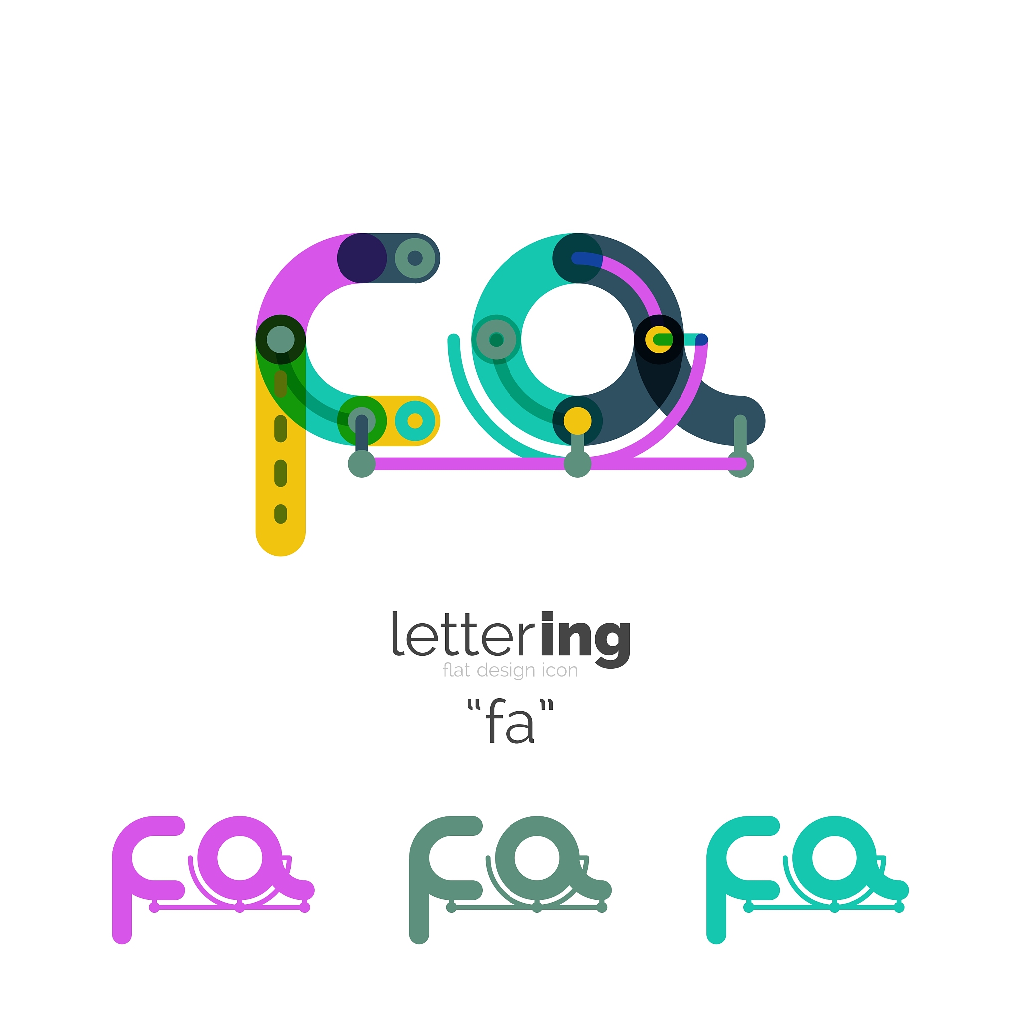 letters logo icon