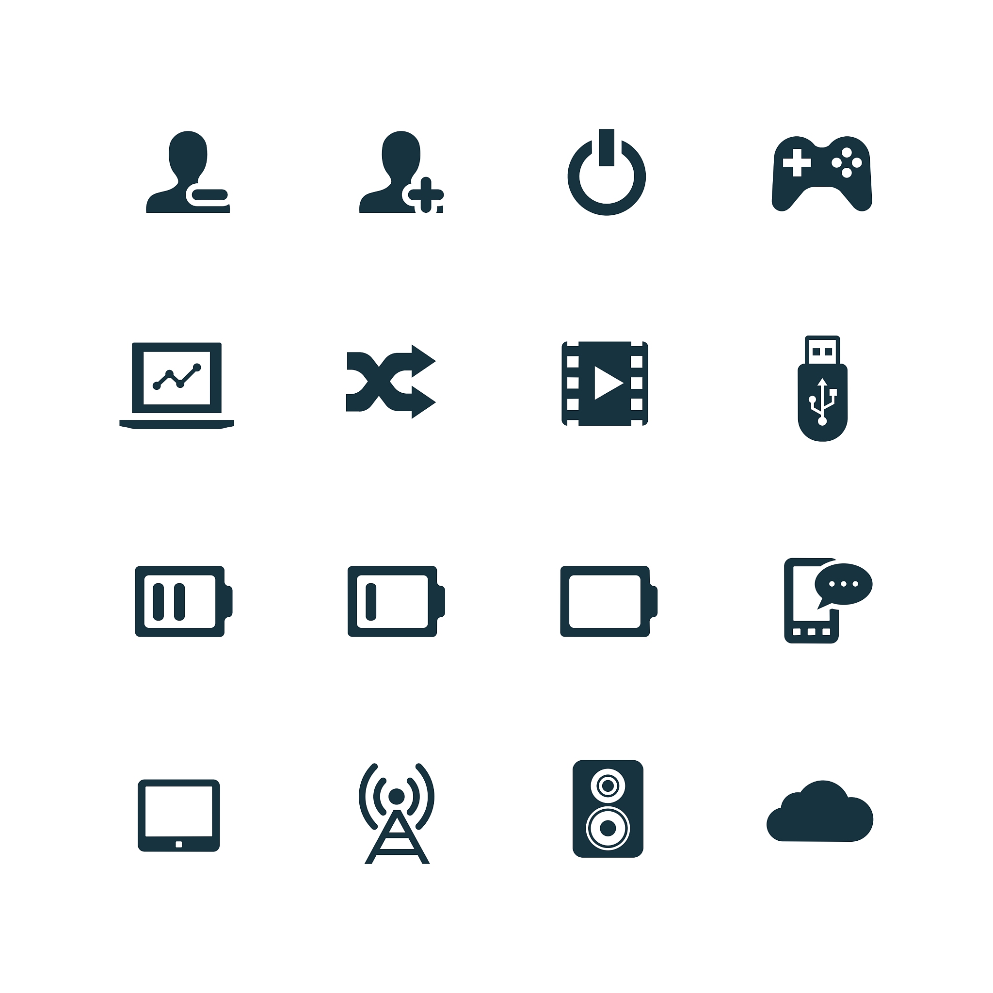 computer icons set