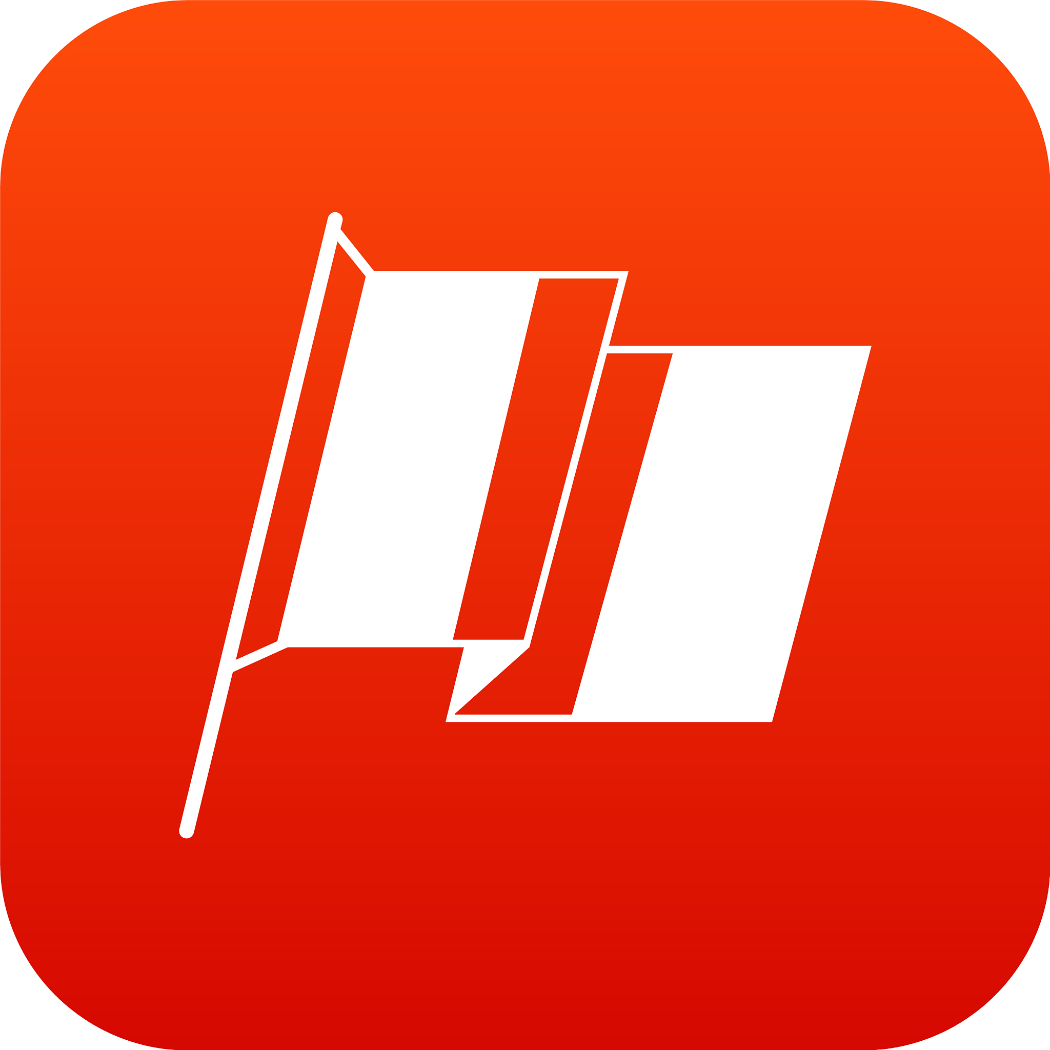france flag icon digital red