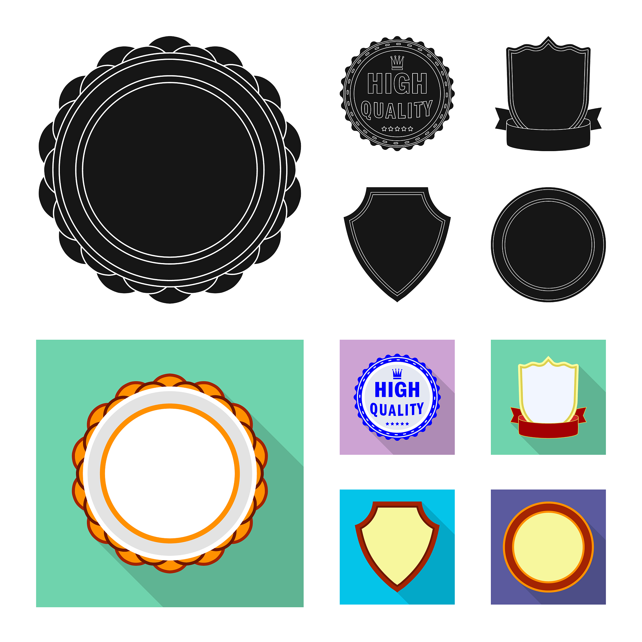 emblem and badge sign