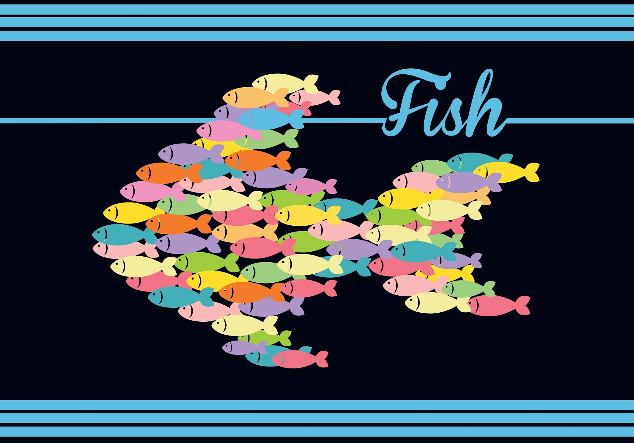 fish figure design