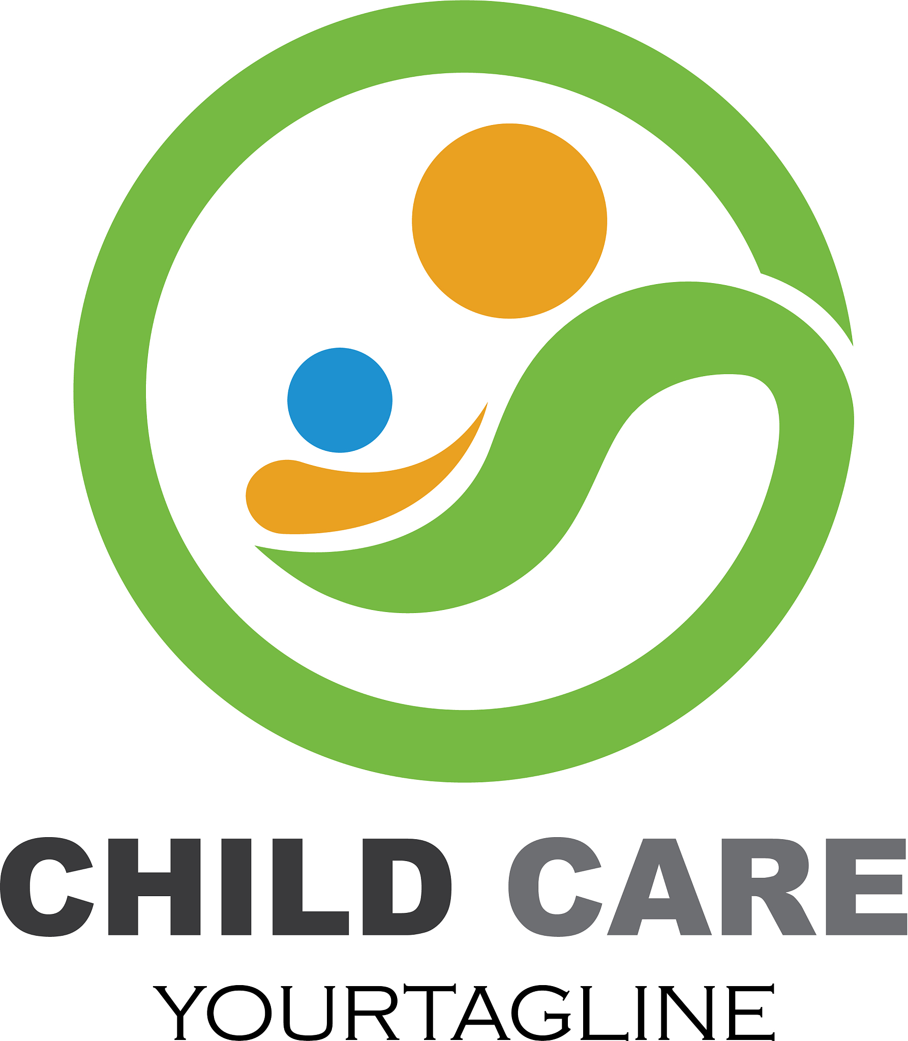 adoptioncommunity and social care logo template