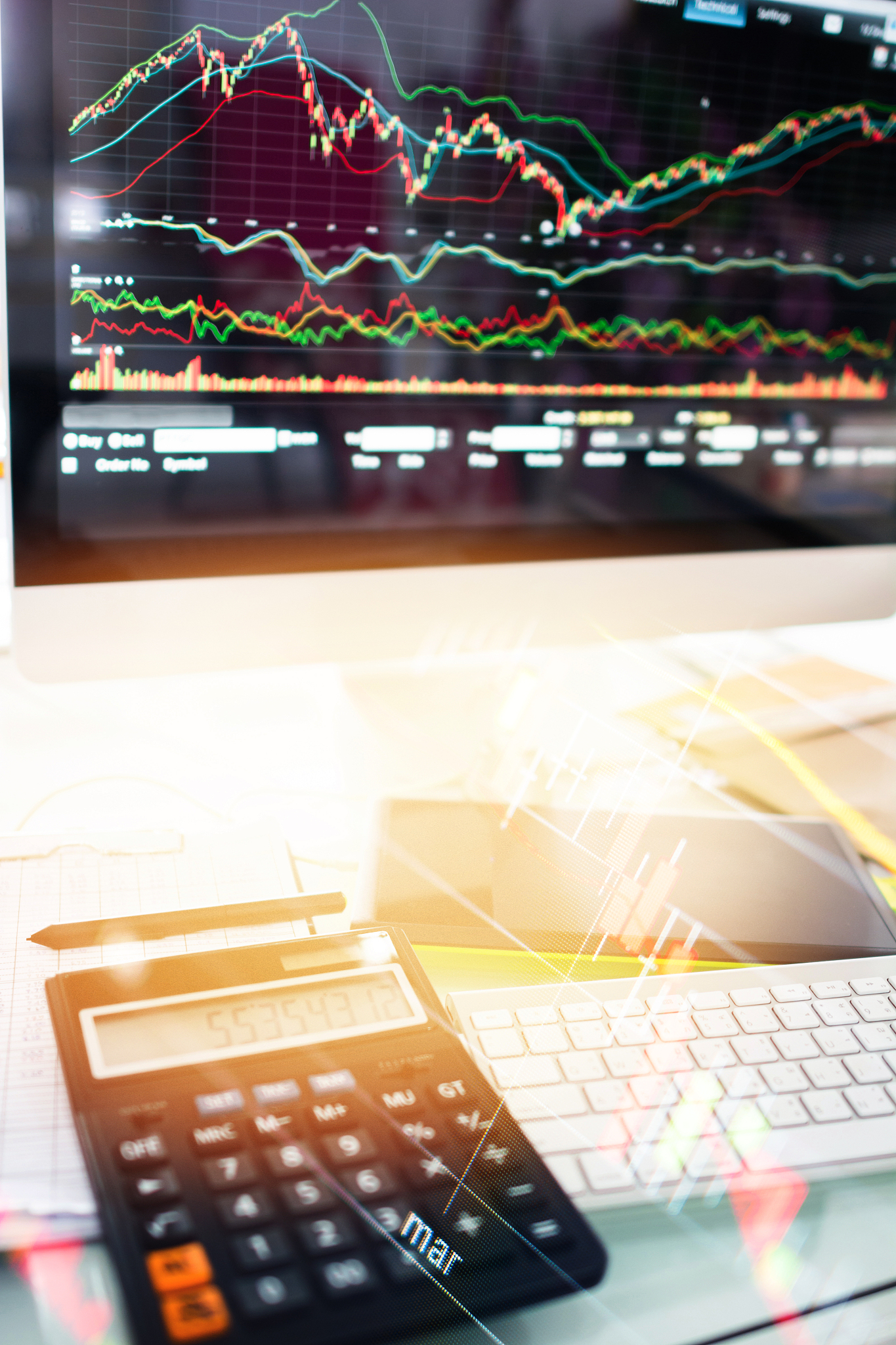 investment theme stockmarket and finance business analysis stock