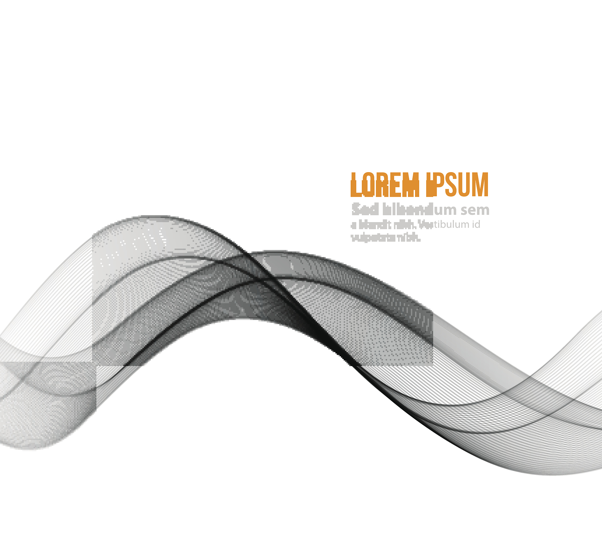 abstract vector background, futuristic wavy