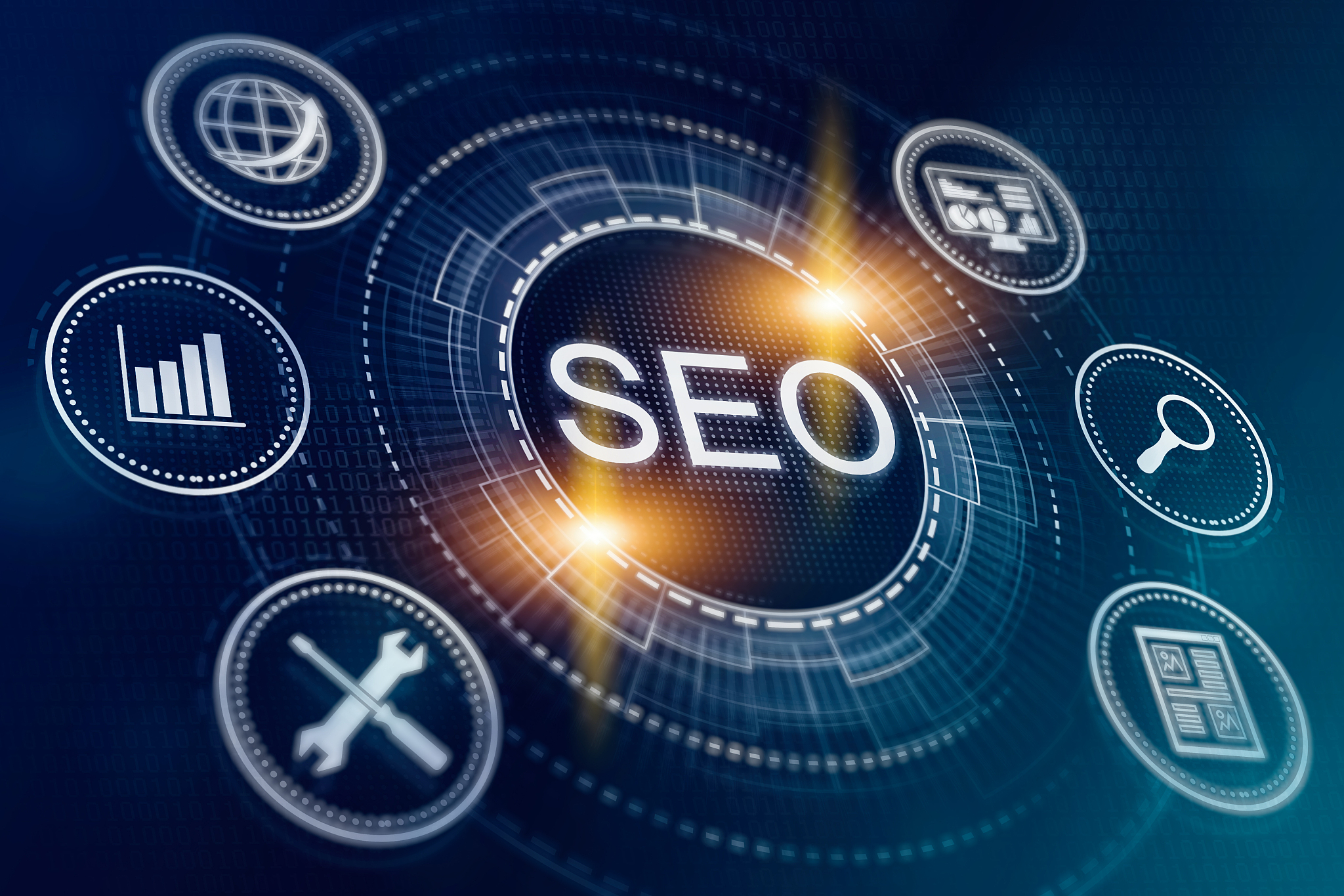 seo search engine optimization. promotion in internet. digital m