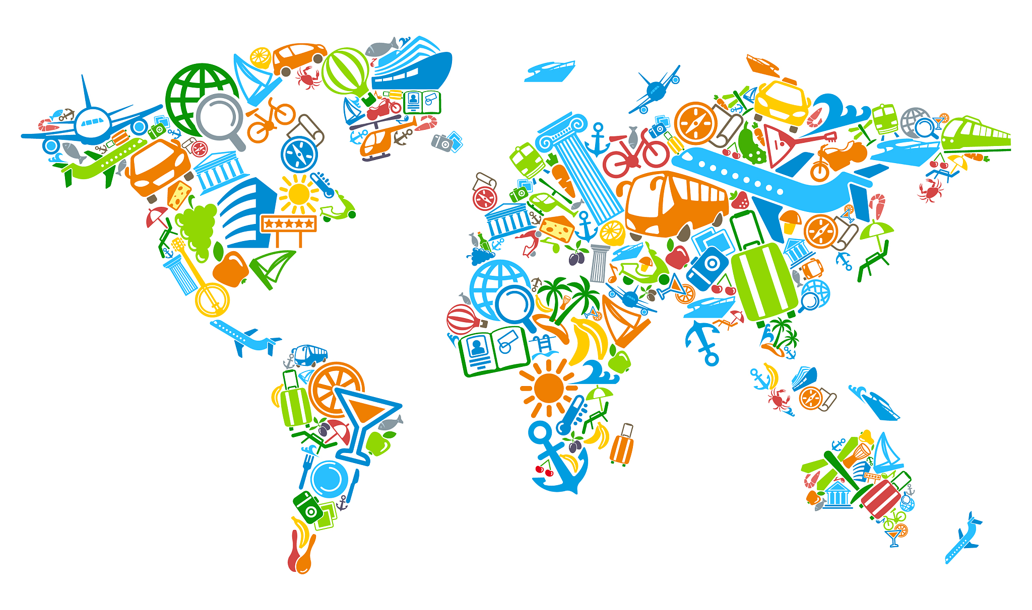 world map
