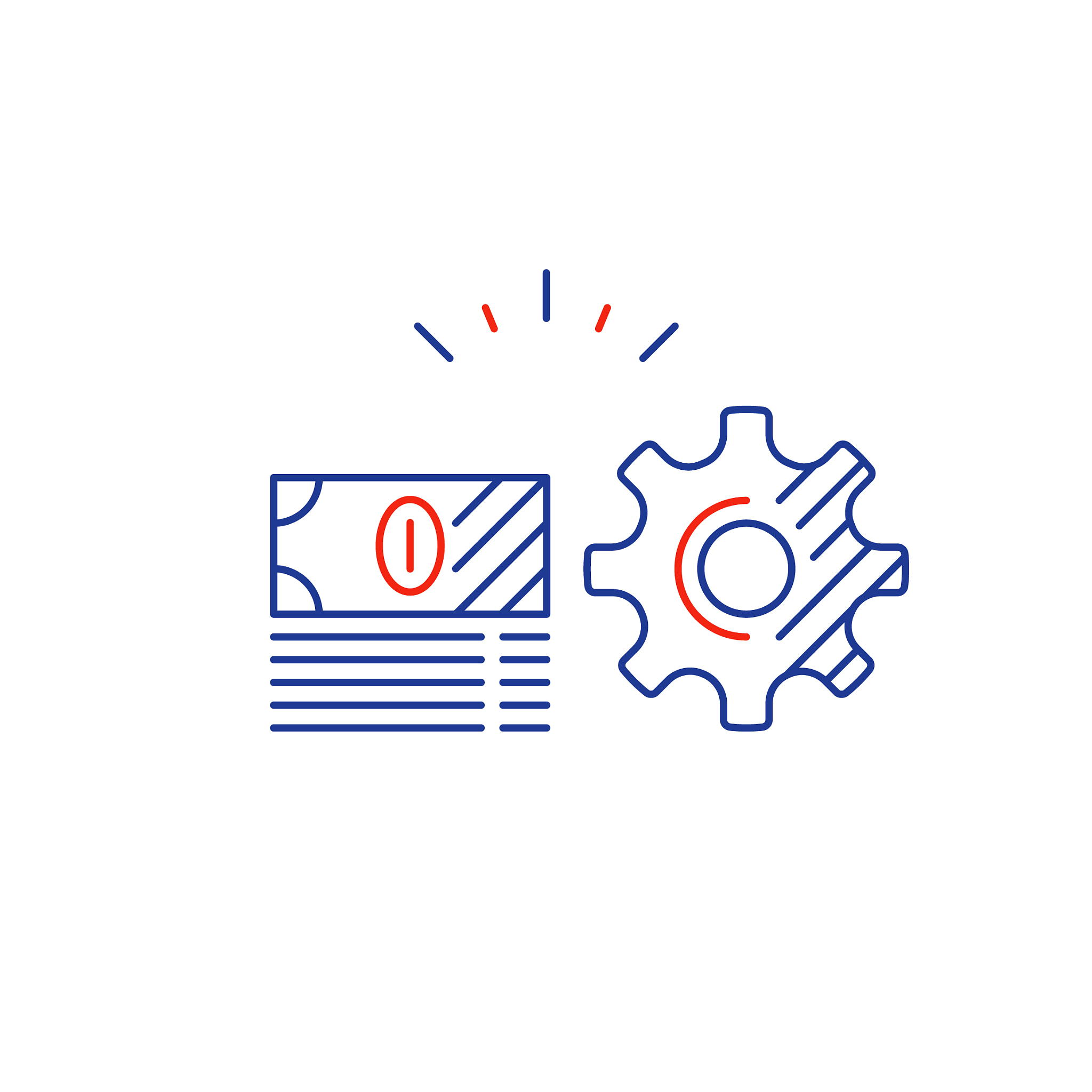 gear wheel financial plan money investment