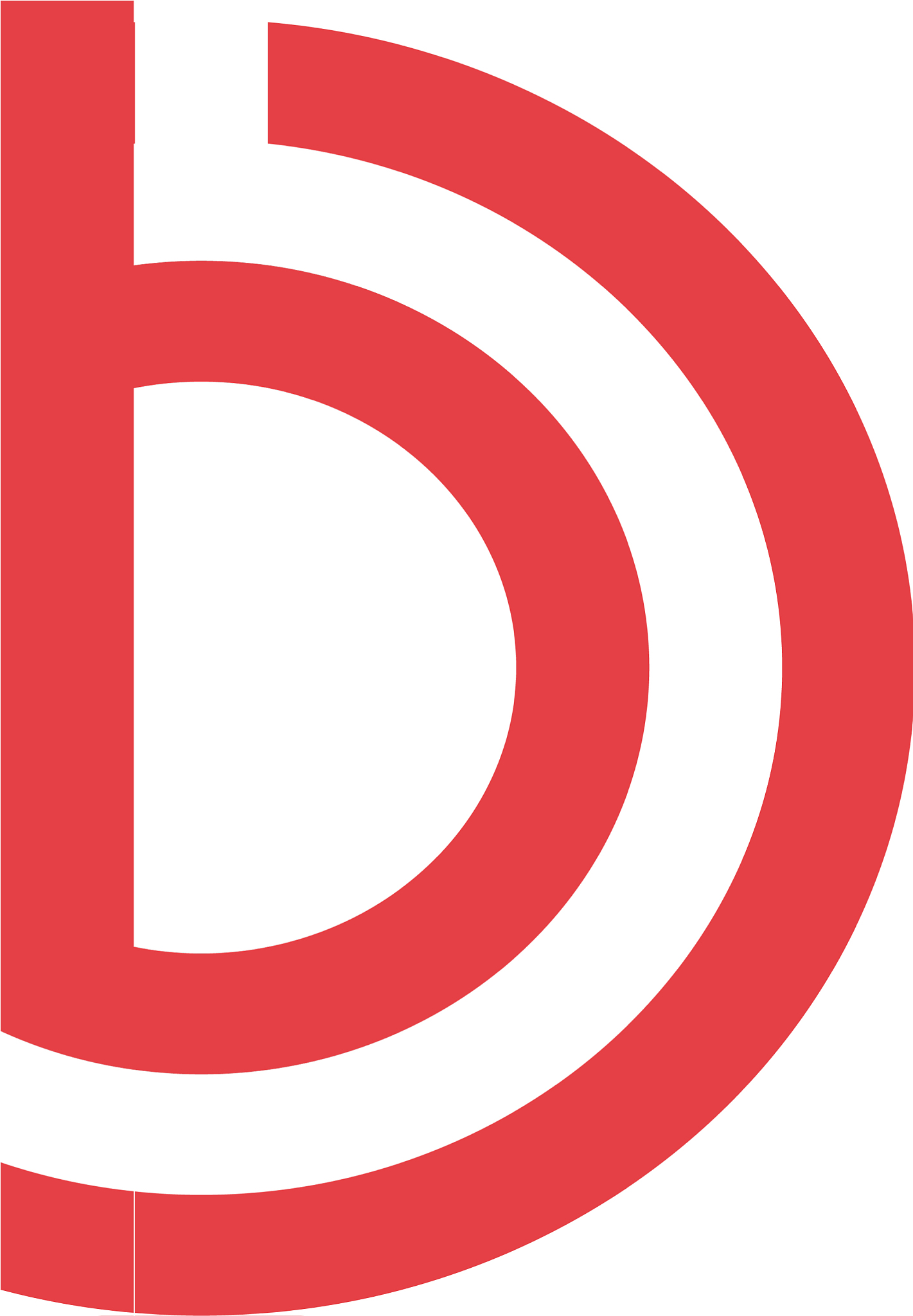 letter b and d logo company