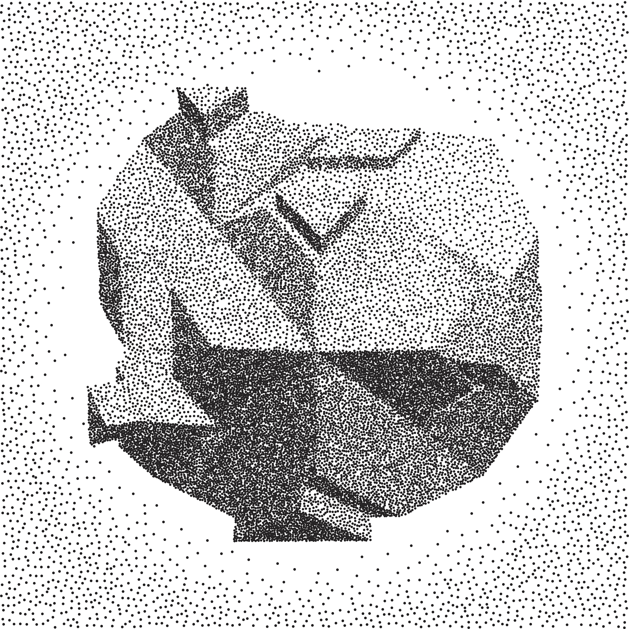 Canvas 多边形转换为光滑贝塞尔曲线并闭合 - JavaScript 代码示例