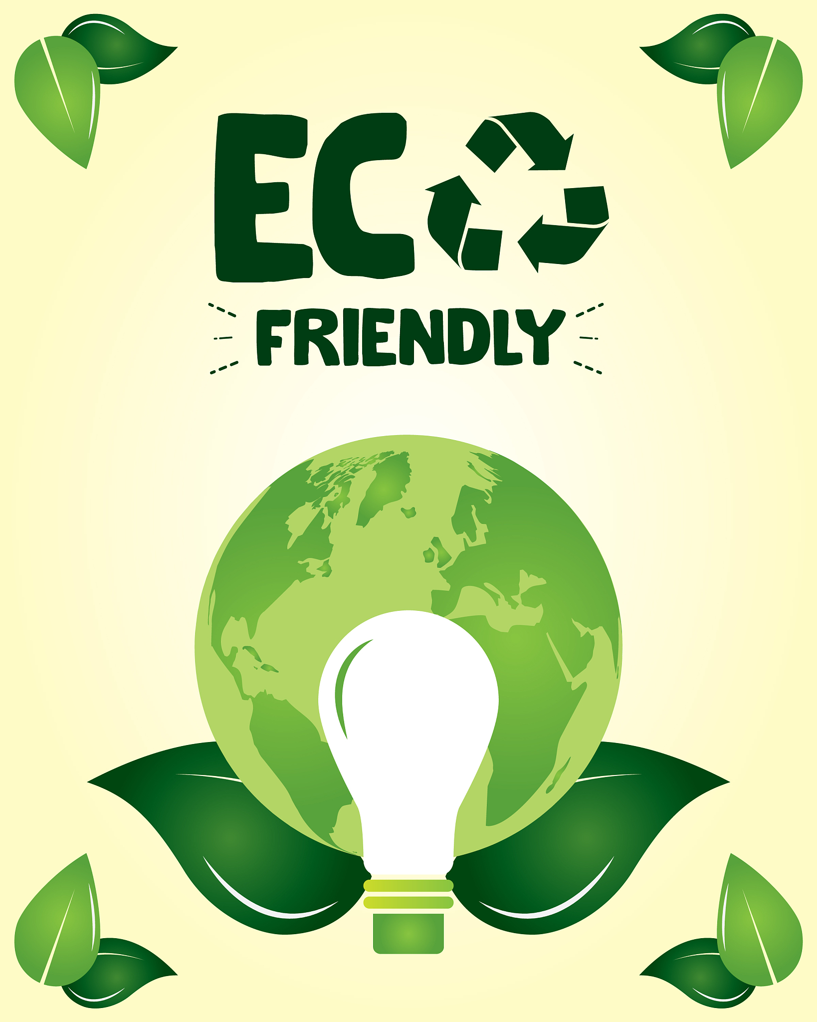 eco friendly planet design image