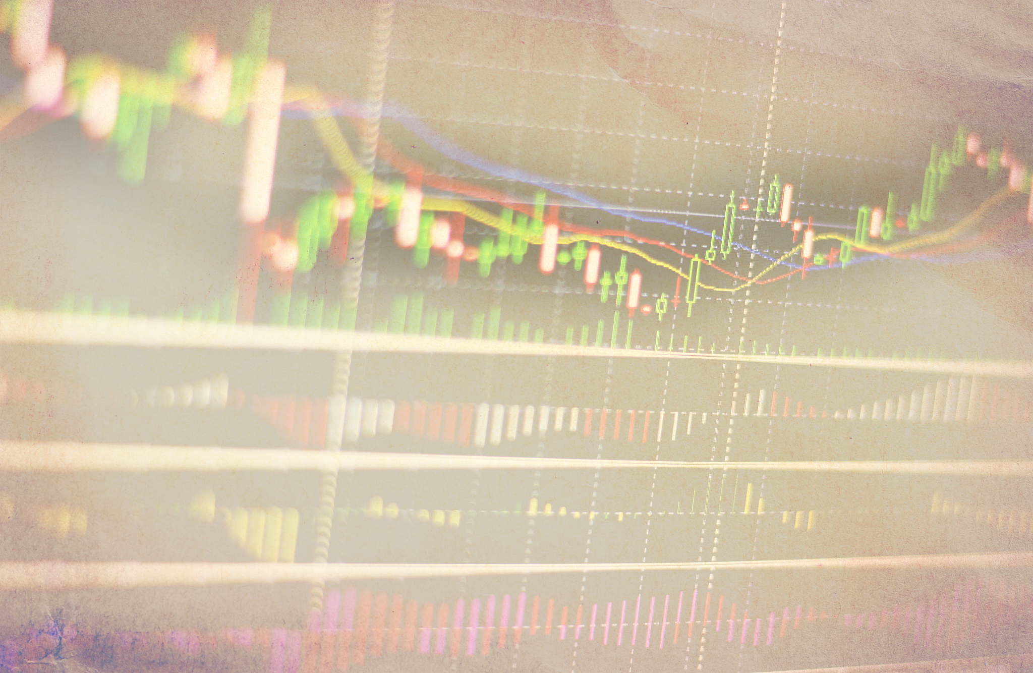 graph chart of stock market