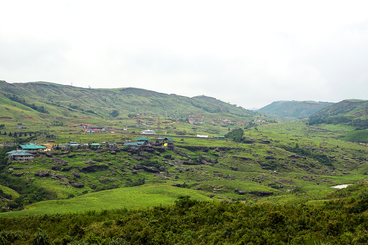 云南禄丰高峰乡山河村地理位置介绍