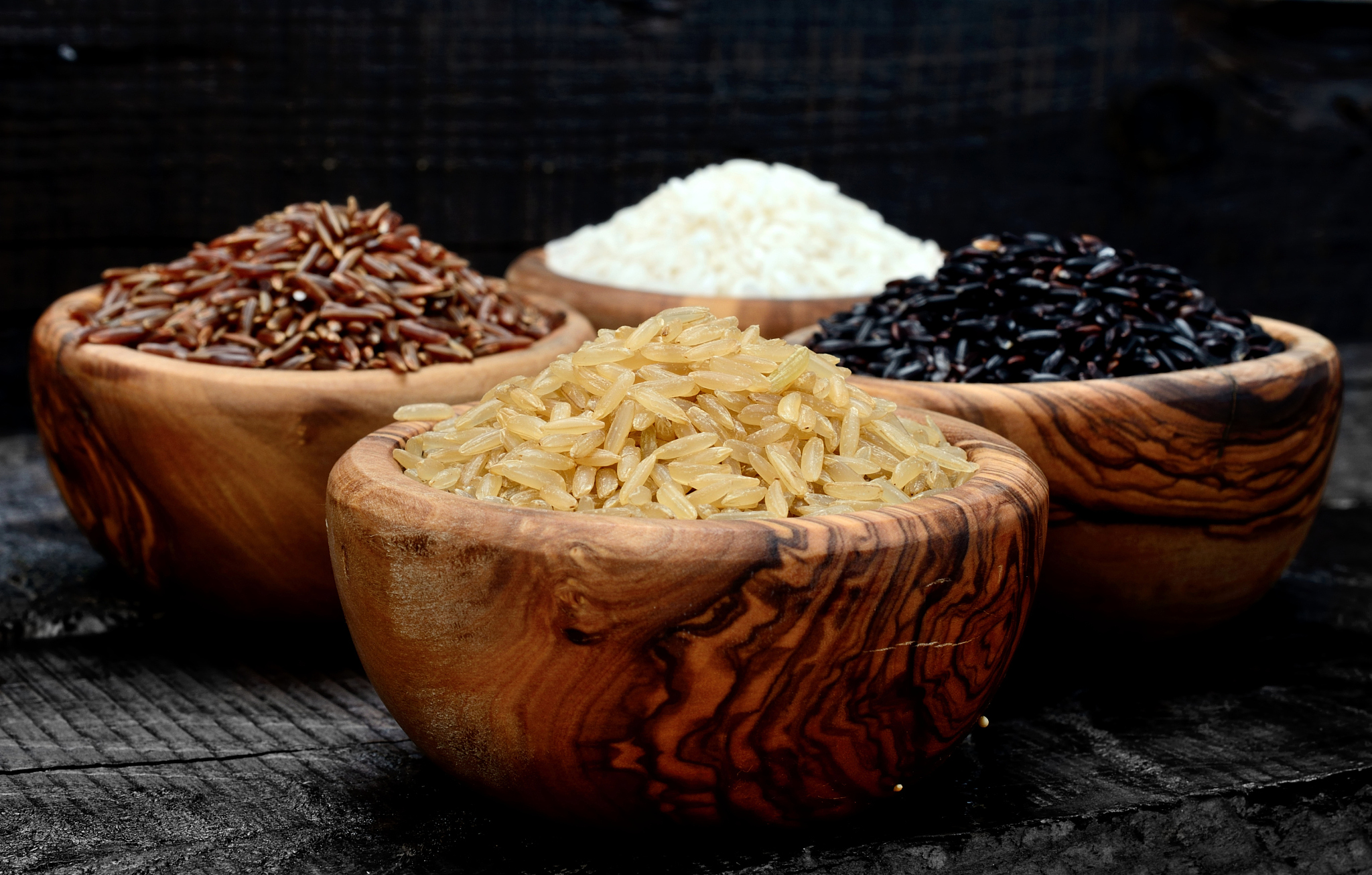 rice on table