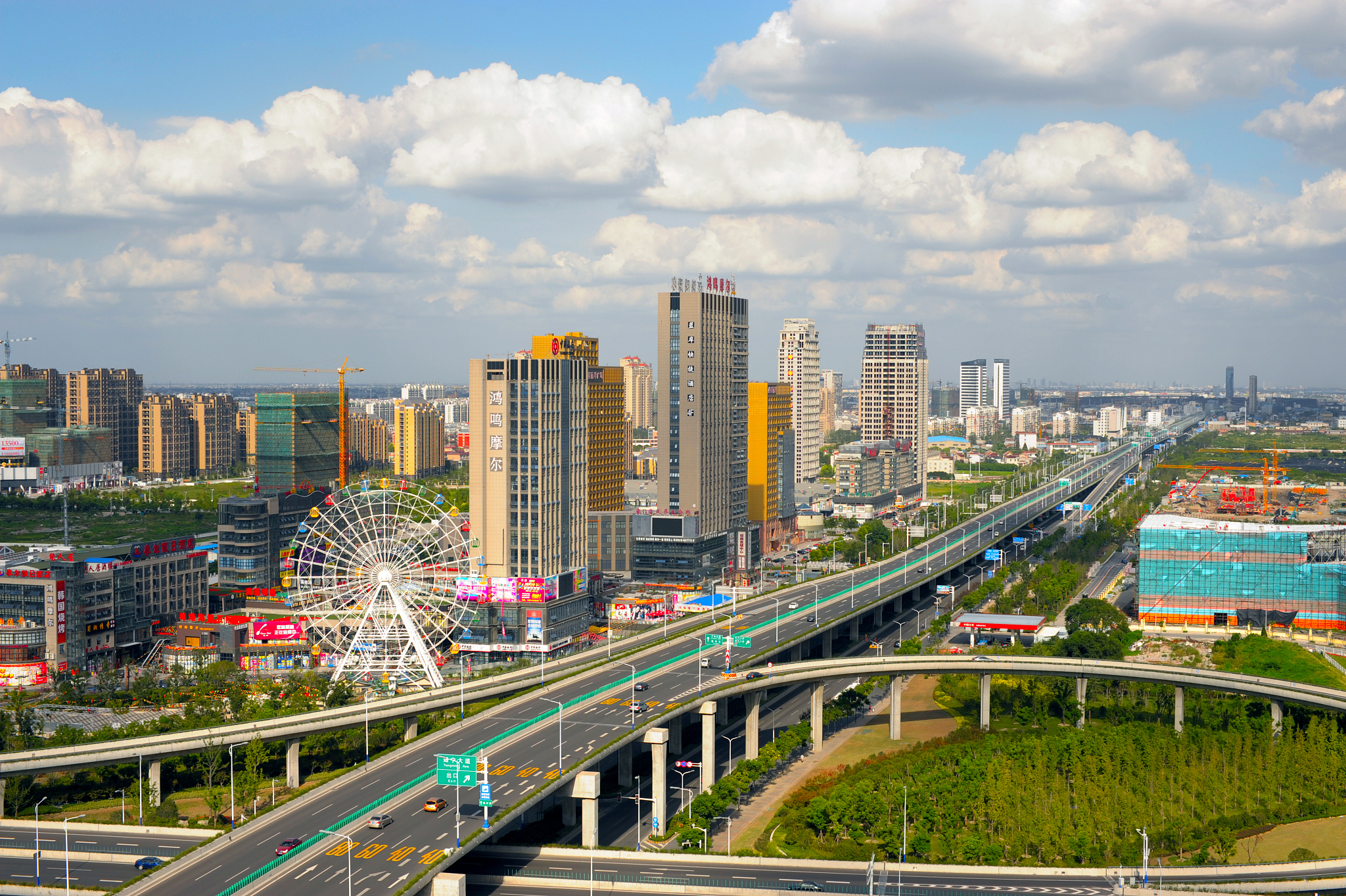 江苏省南通市城市建筑