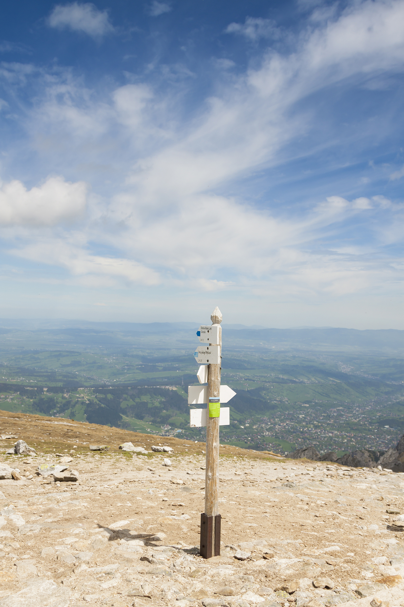 poland, tatra mountains, signpost