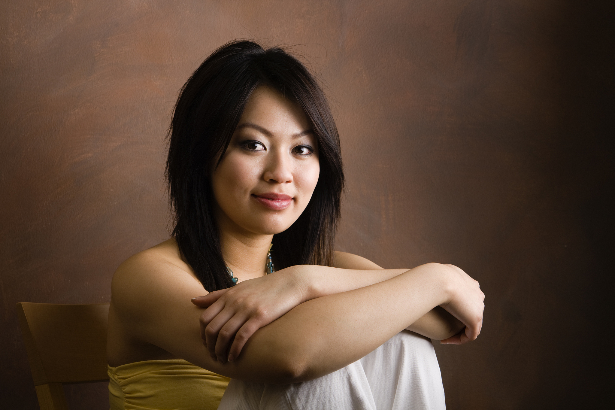 young asian woman