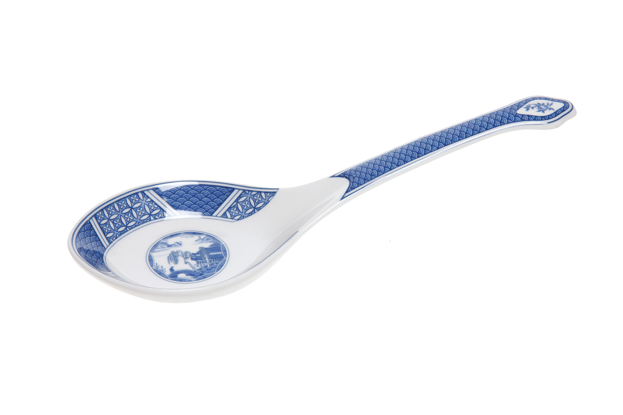 4 件套陶瓷花朵咖啡勺 - 少女心甜品勺