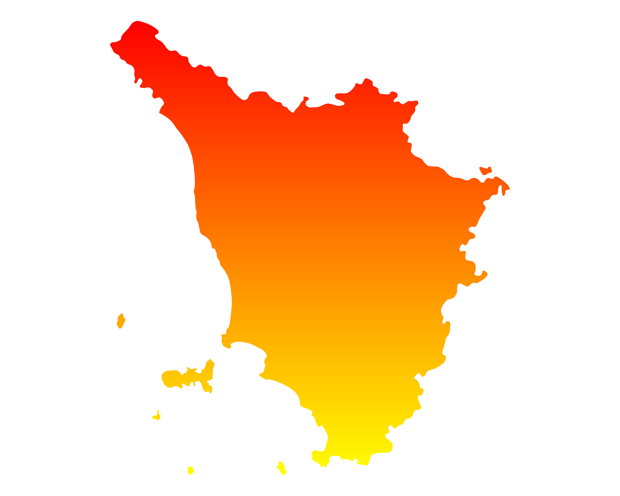 map tuscany
