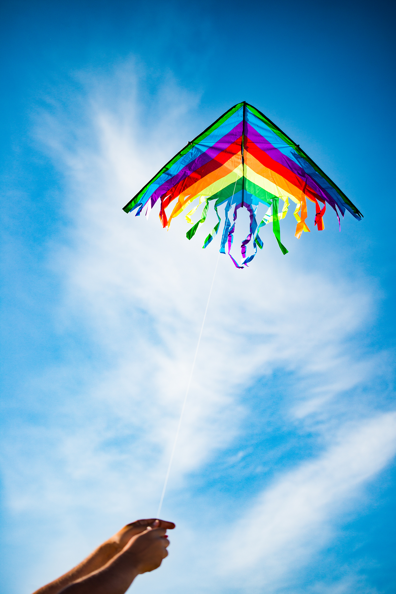 colorful air kite.