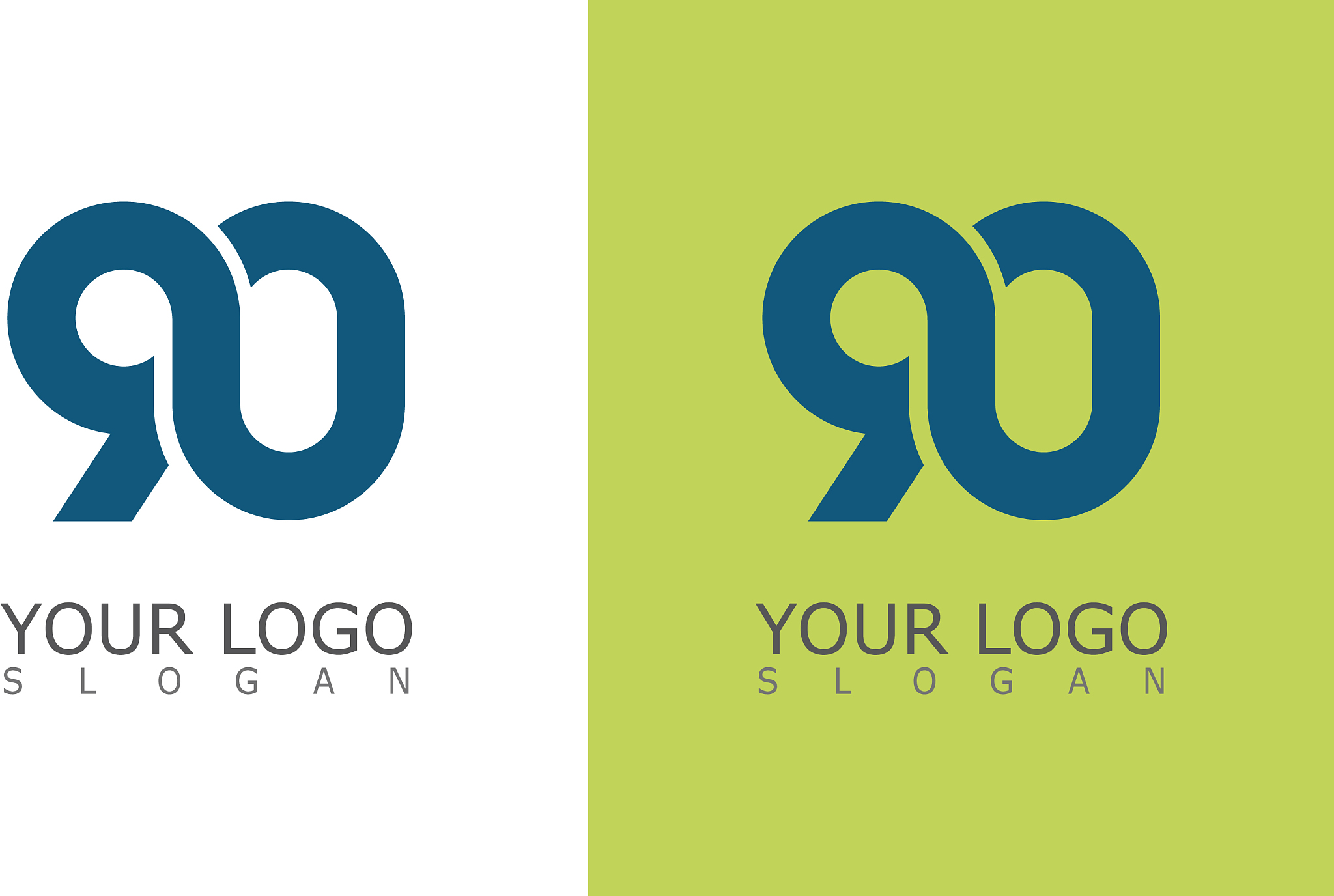 number 90 logo