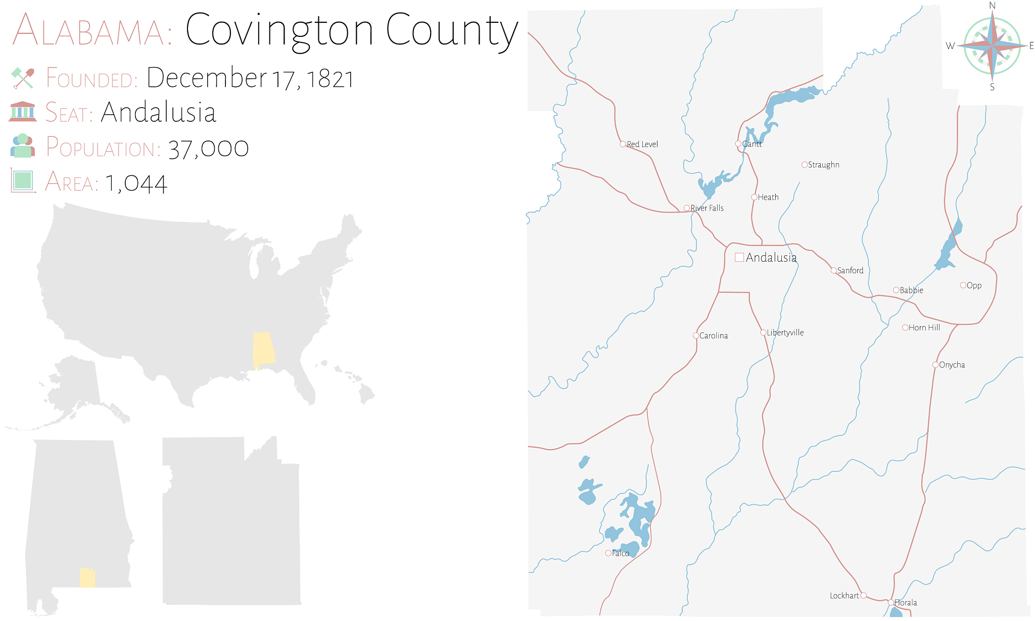 map covington county in alabama