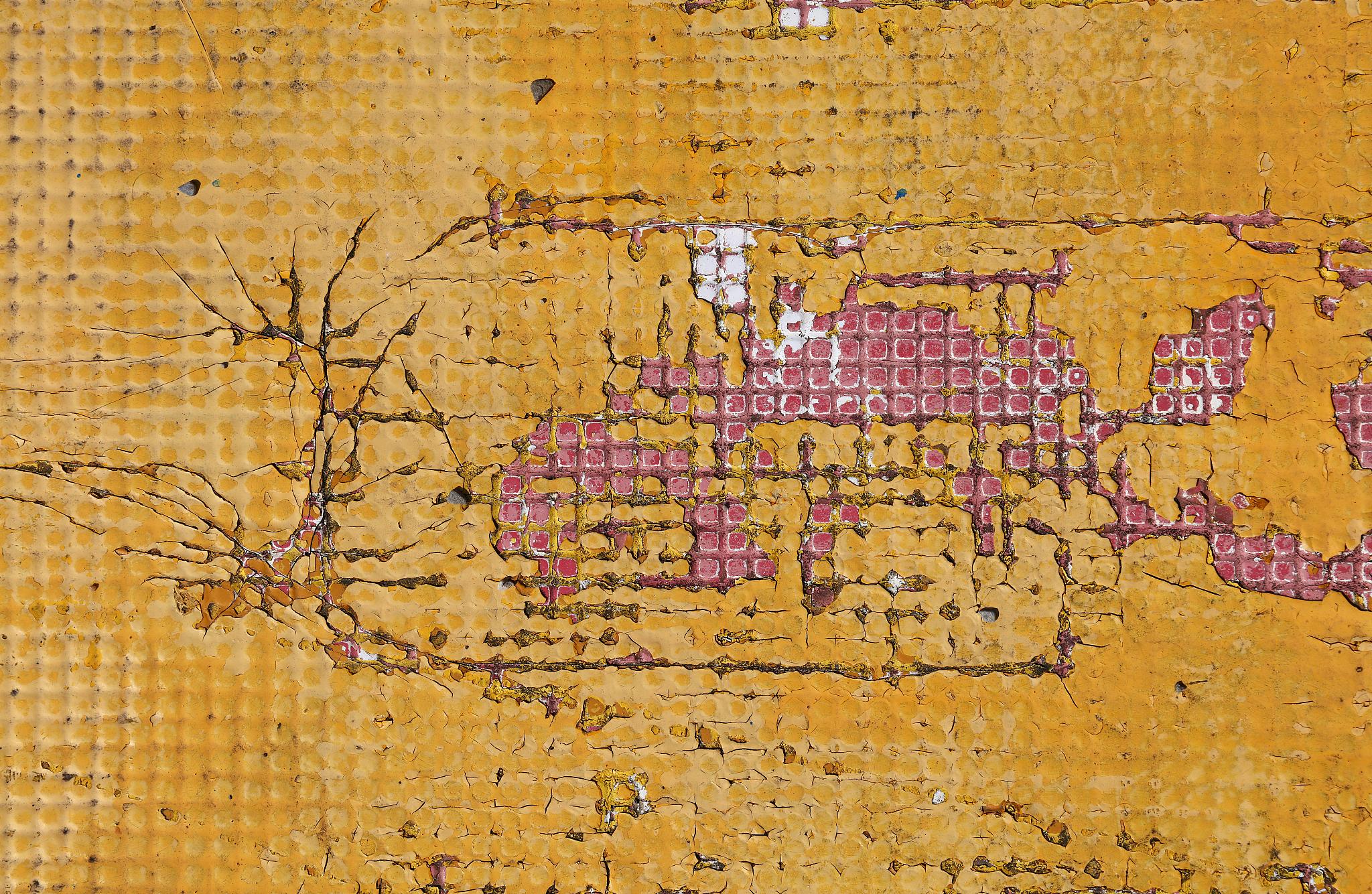 grunge yellow background of vintage painted wall