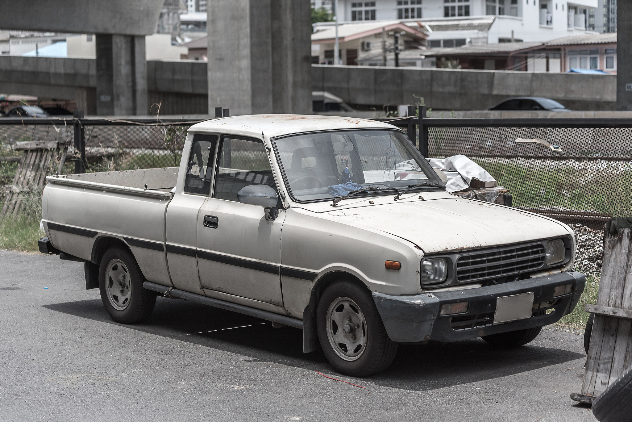 car on road