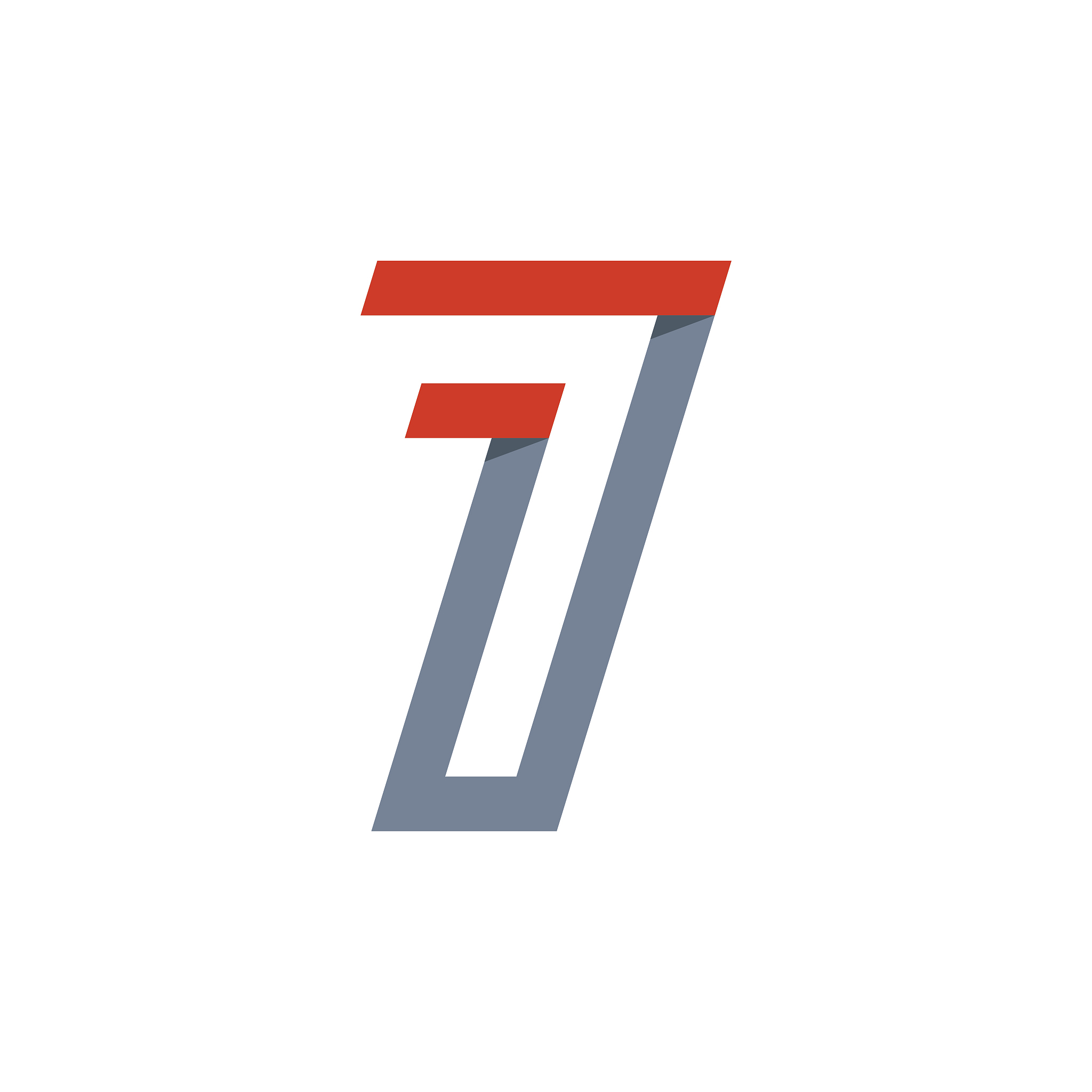 i letter fast speed icon.
