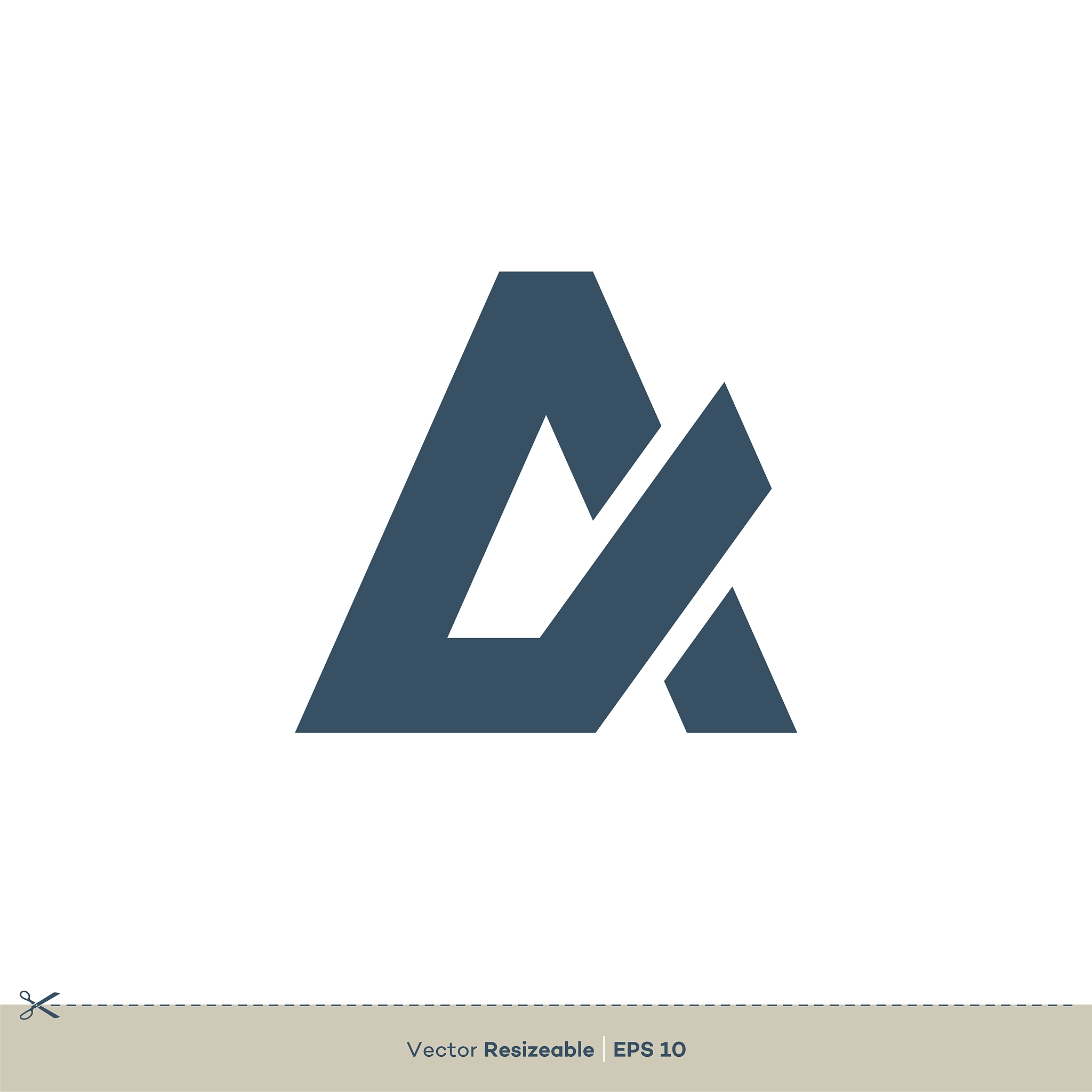 a letter logo template illustration design. vector eps 10.
