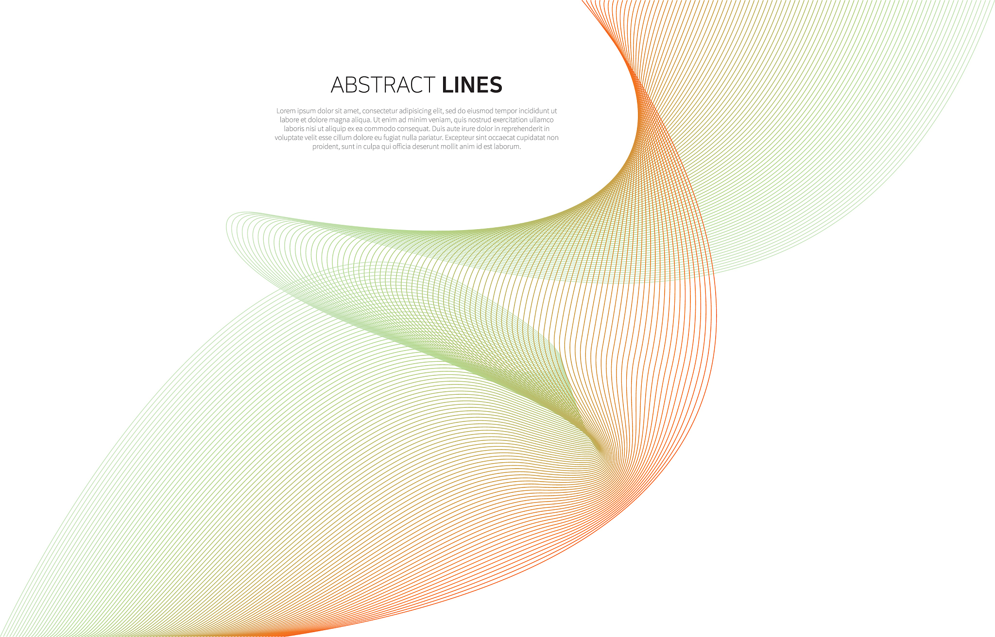 abstract background of colorful lines