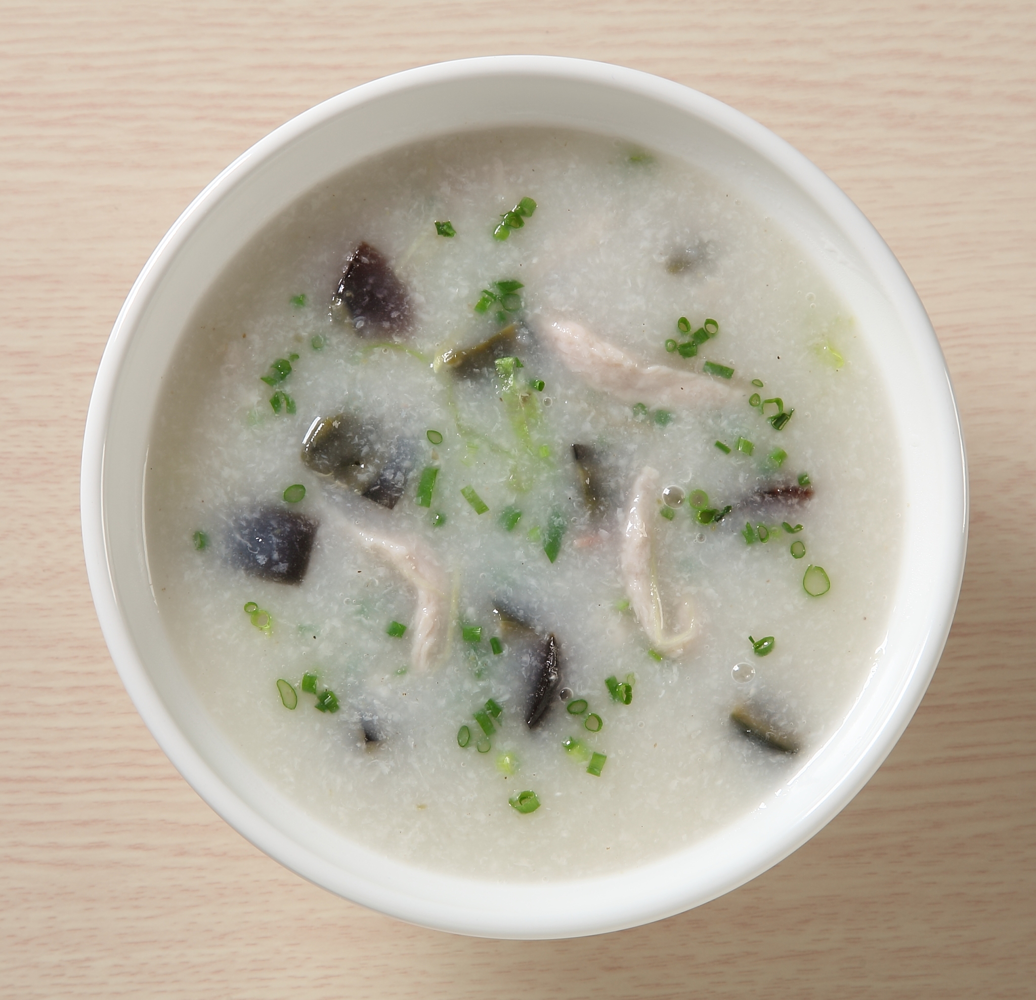 皮蛋瘦肉粥绿豆汤 30字好评