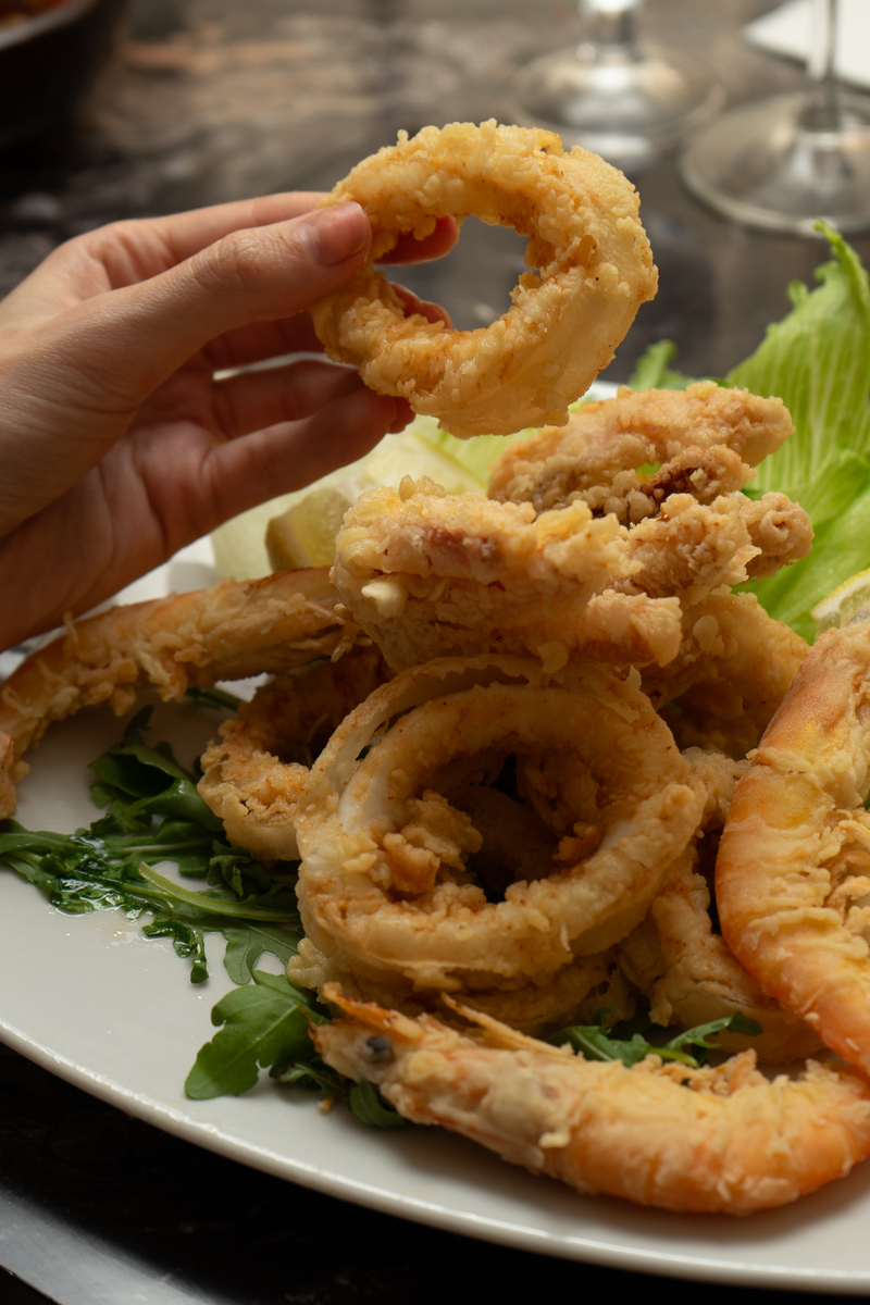 鱿鱼花是什么做的