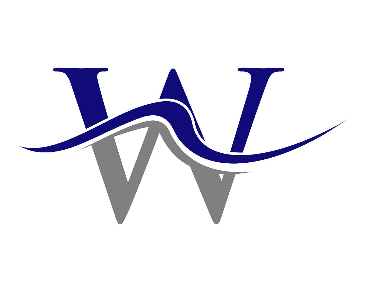初始字母w标志矢量模板现代设计.创意w标志为商业标志和公司标识