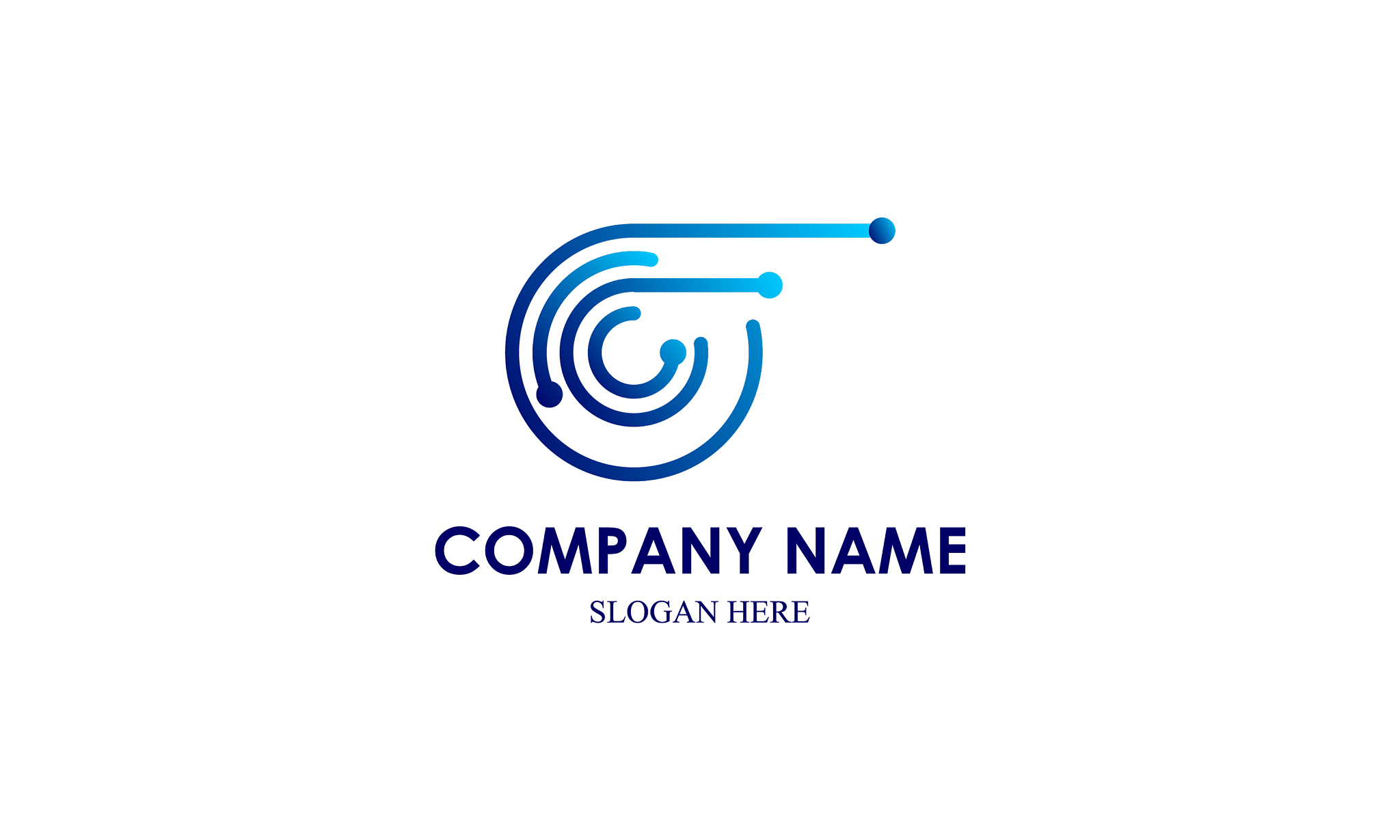 technology logo solution technology concept logo